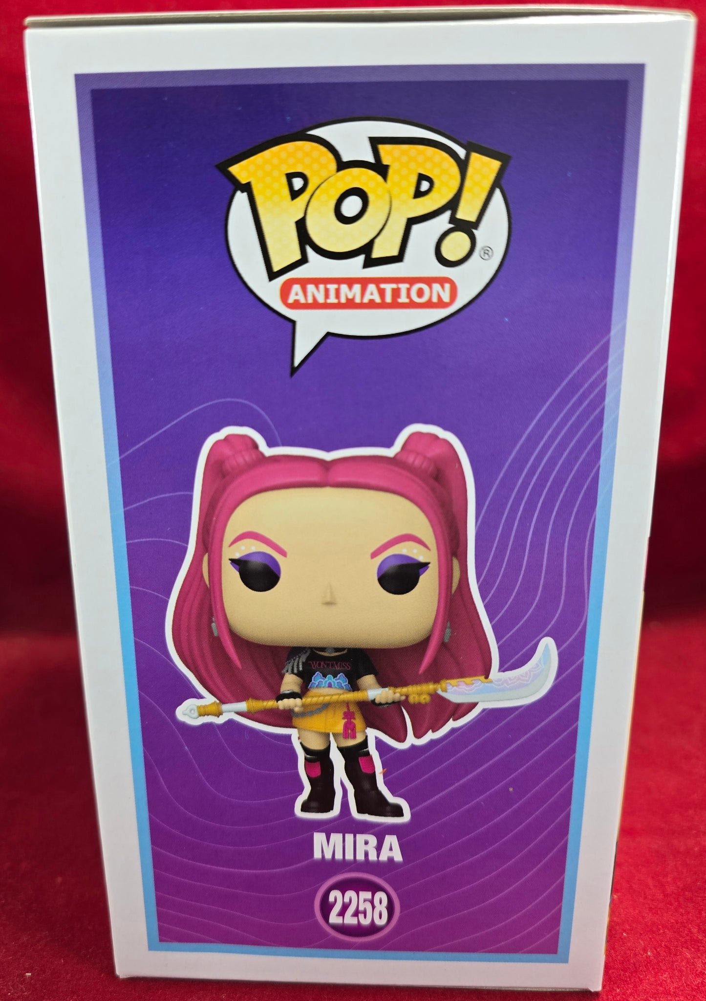 Mira Funko # 2258 (Nib)
With pop protector