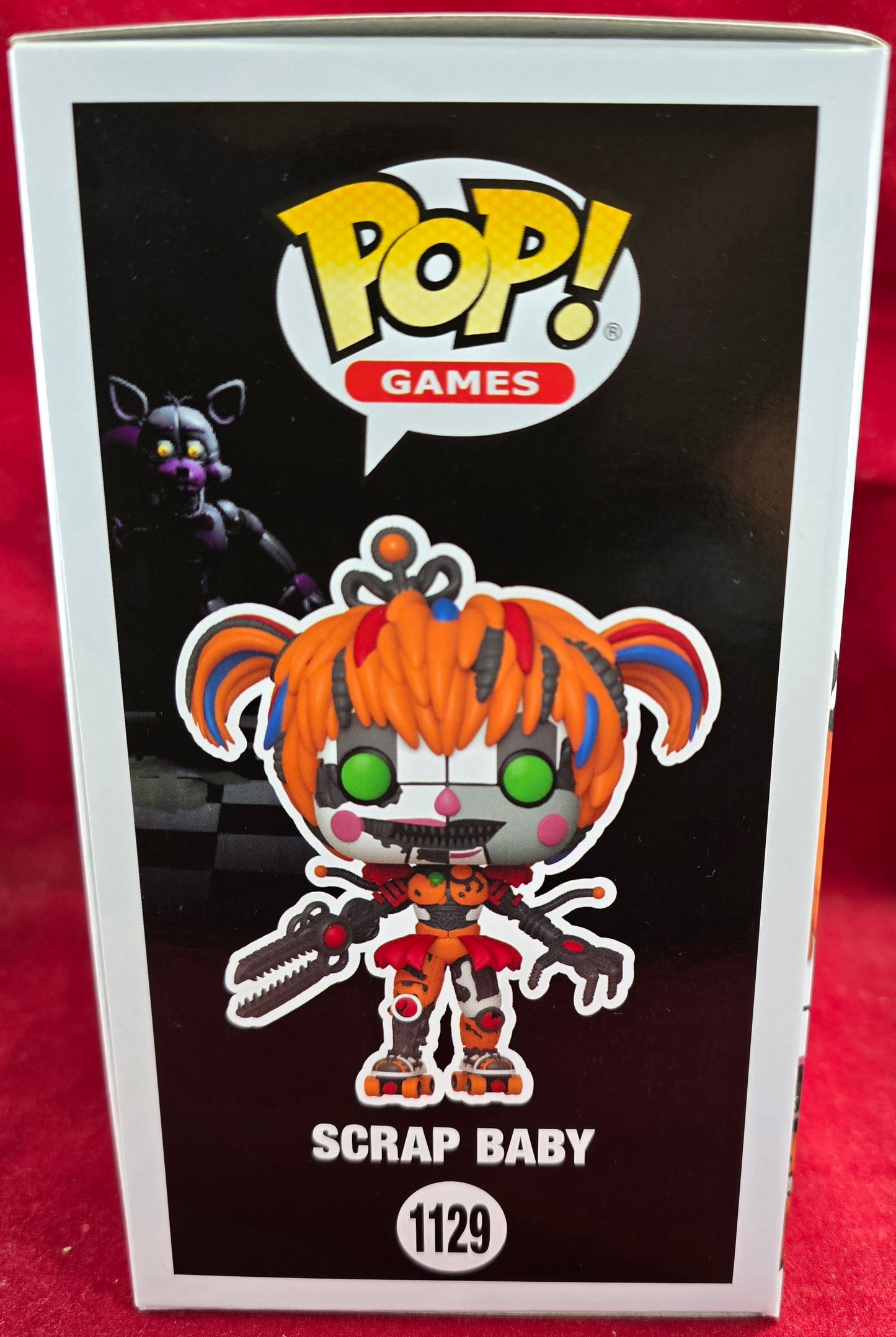 Scrap Baby Funko #1129 (Nib)
With pop protector