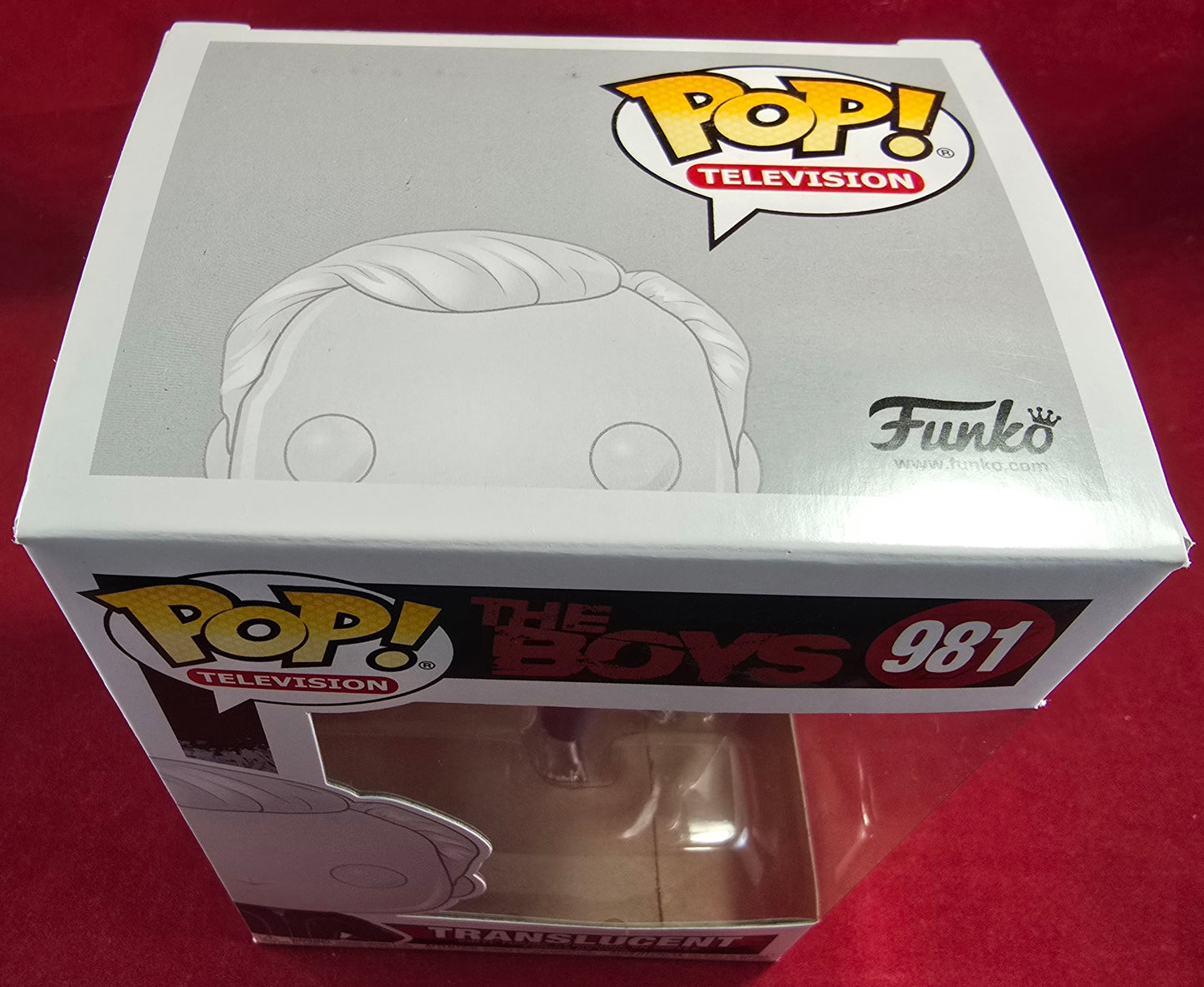 Translucent funko # 981 (nib) With pop protector