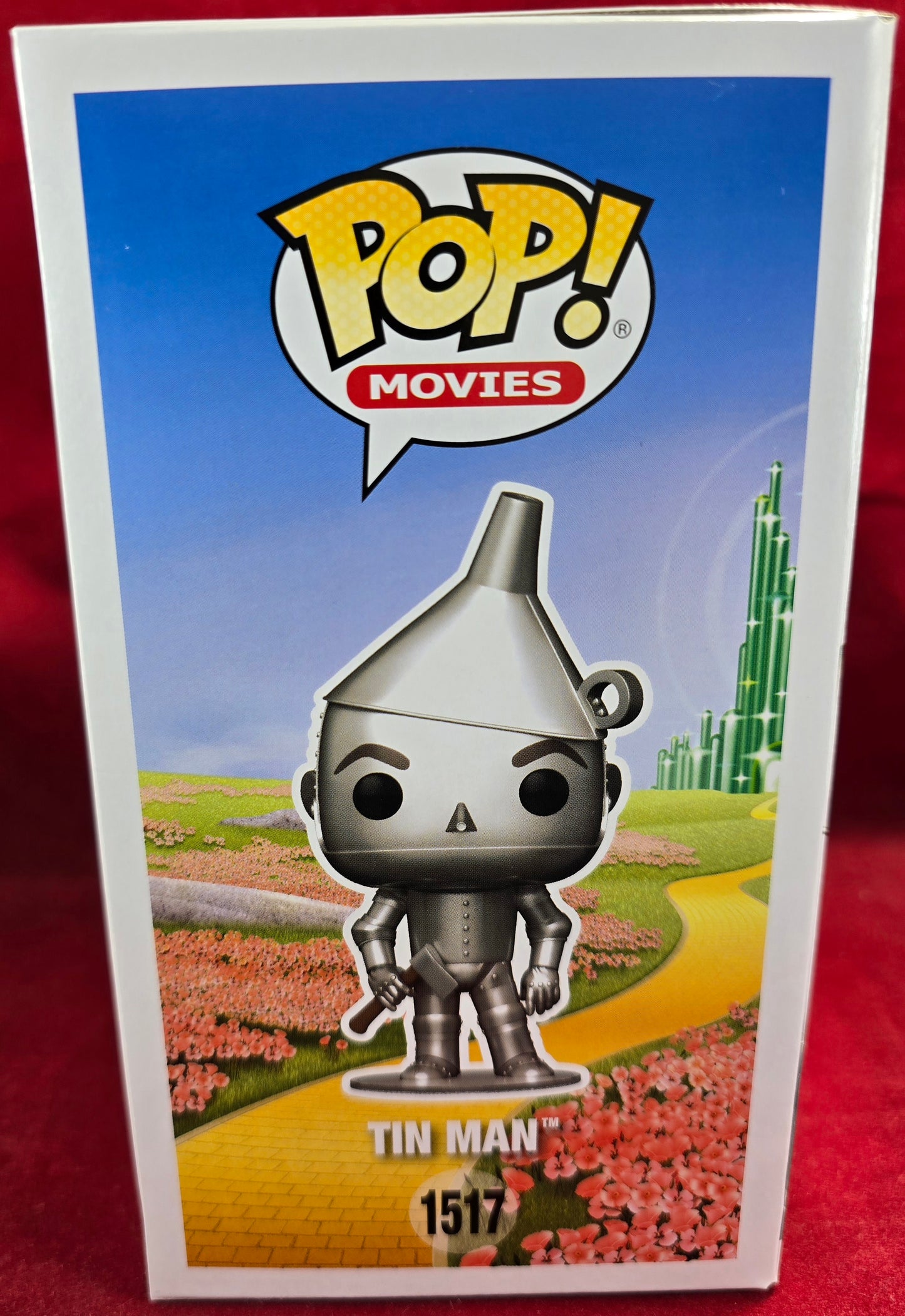 Tin man funko # 1517 (nib)
With pop protector