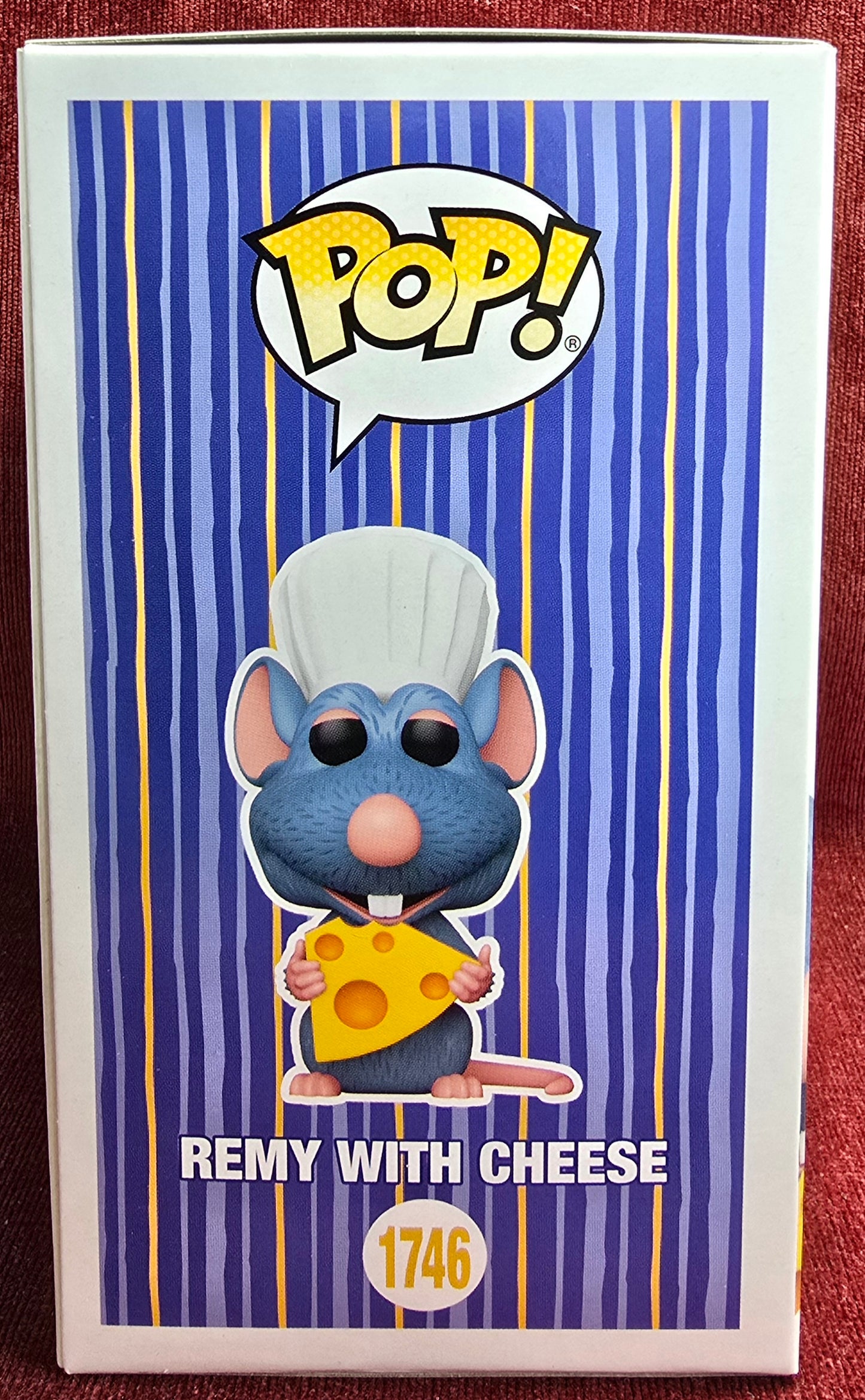 FUNKO POP! Animation: REMY With Cheese Exclusive # 1746 (Nib)
With pop protector