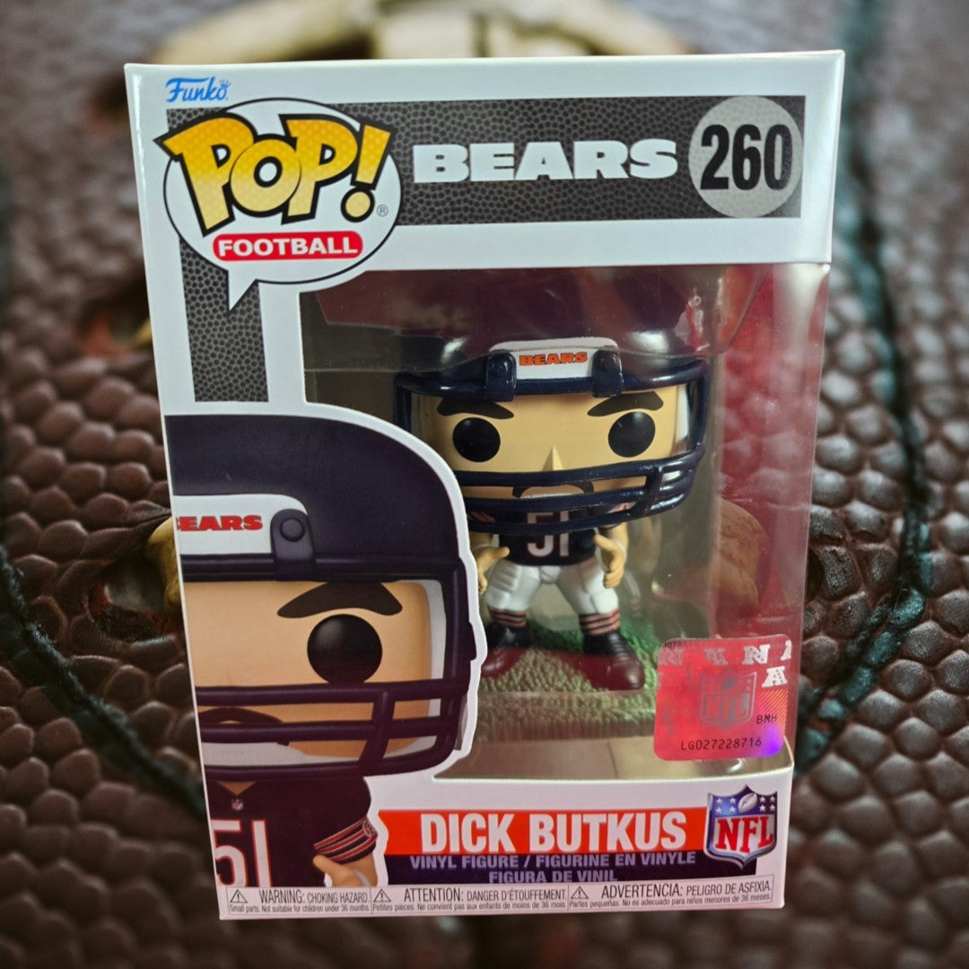 Funko Pop! Football: Dick Butkus # 260 (Nib)
With pop protector