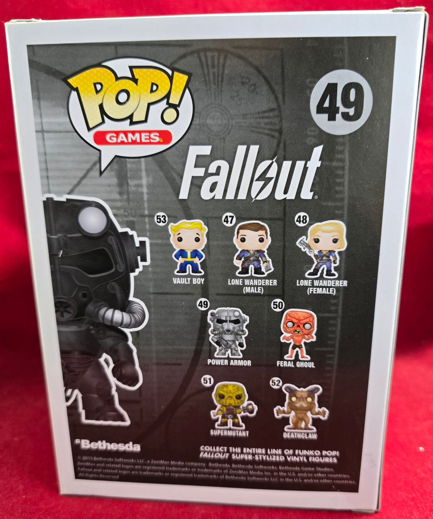 Power Armor gamestop exclusive funko # 49 (nib) With pop protector