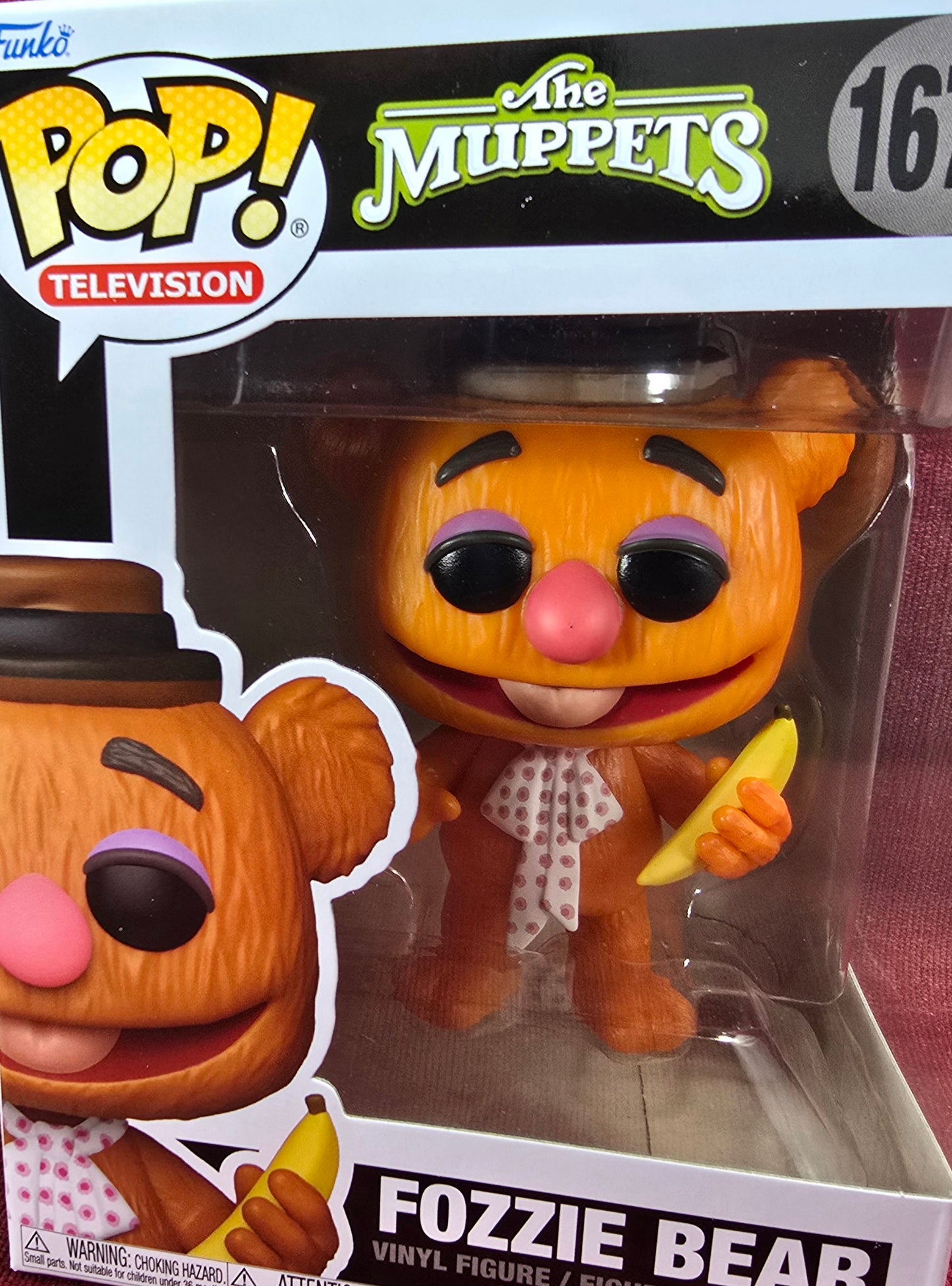 Funko Pop! Vinyl:  Fozzie Bear #1676 (Nib)
With pop protector