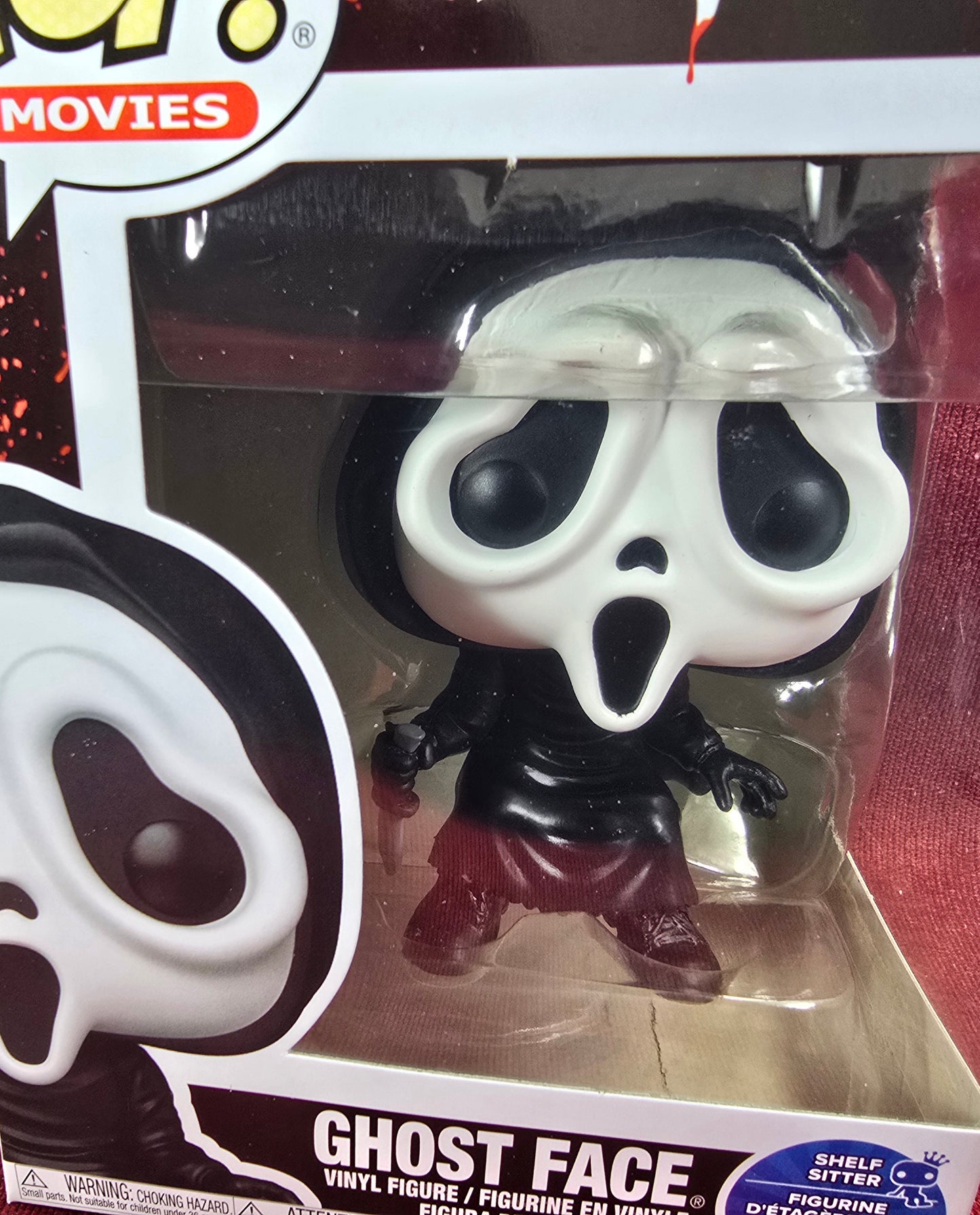 Funko Pop! Vinyl:  Ghost Face #2002 (Nib) with pop protector