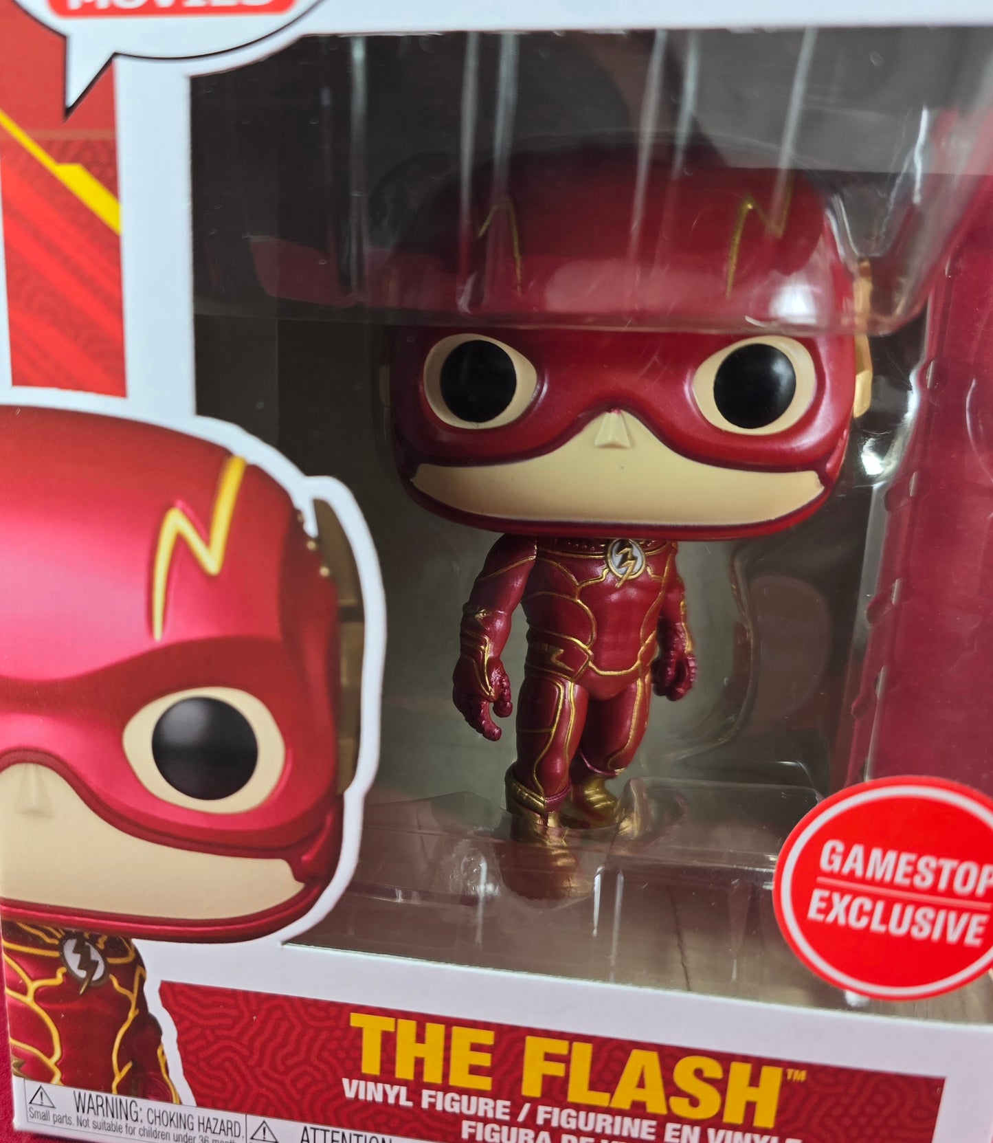 Gamestop Exclusive FLASH  Funko # 1333 (Nib)
With pop protector