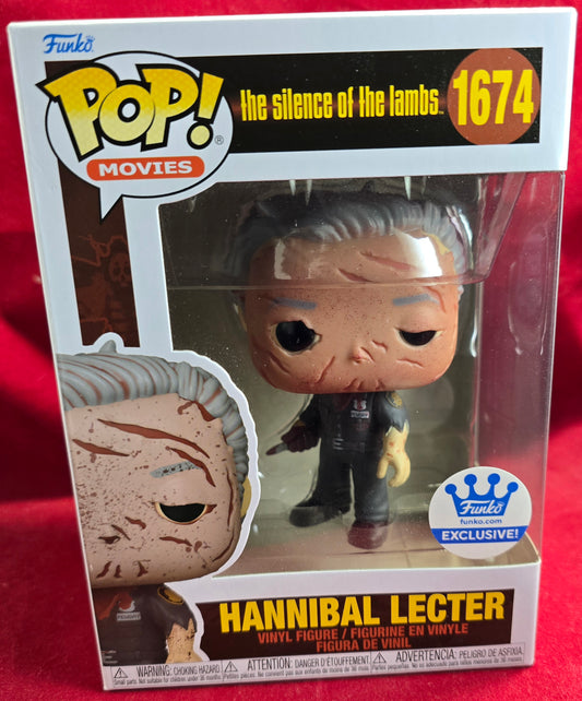 Hannibal Lecter Funko Exclusive # 1674 (nib) With pop protector