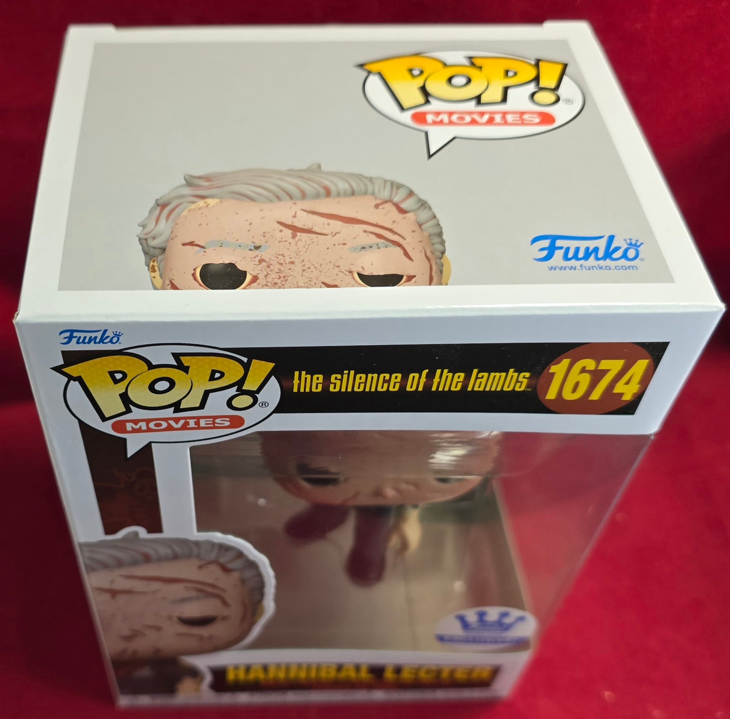 Hannibal Lecter Funko Exclusive # 1674 (nib) With pop protector