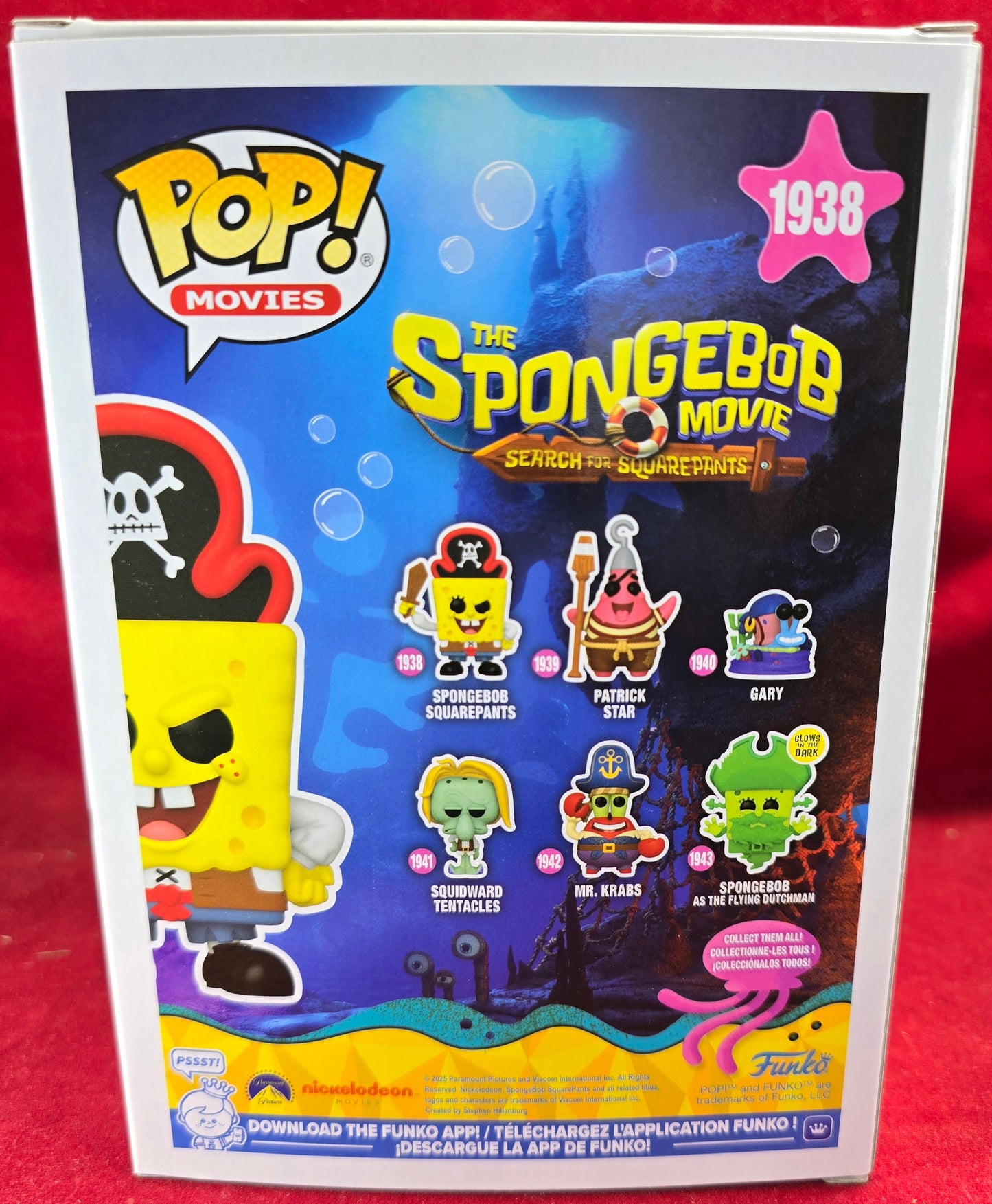 SpongeBob SquarePants Funko #1938 (Nib)
With pop protector