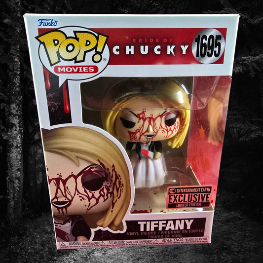 Tiffany entertainment earth exclusive funko # 1695 (nib) With pop protector