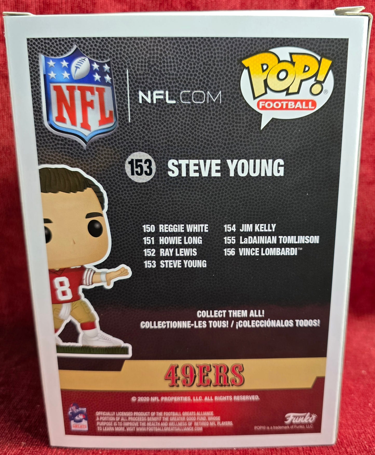 Funko Pop! Football: Steve Young # 153 (Nib)
With pop protector