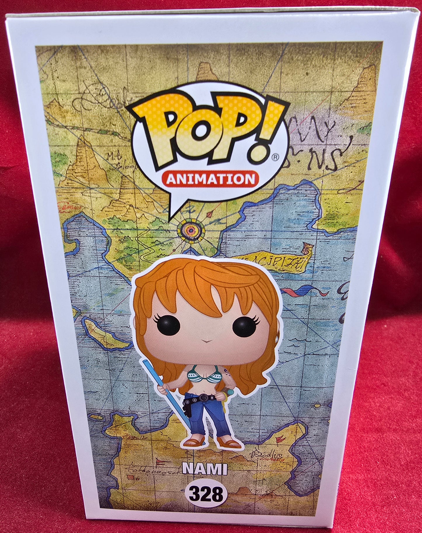 Nami Funko # 328 (Nib) 
With pop protector