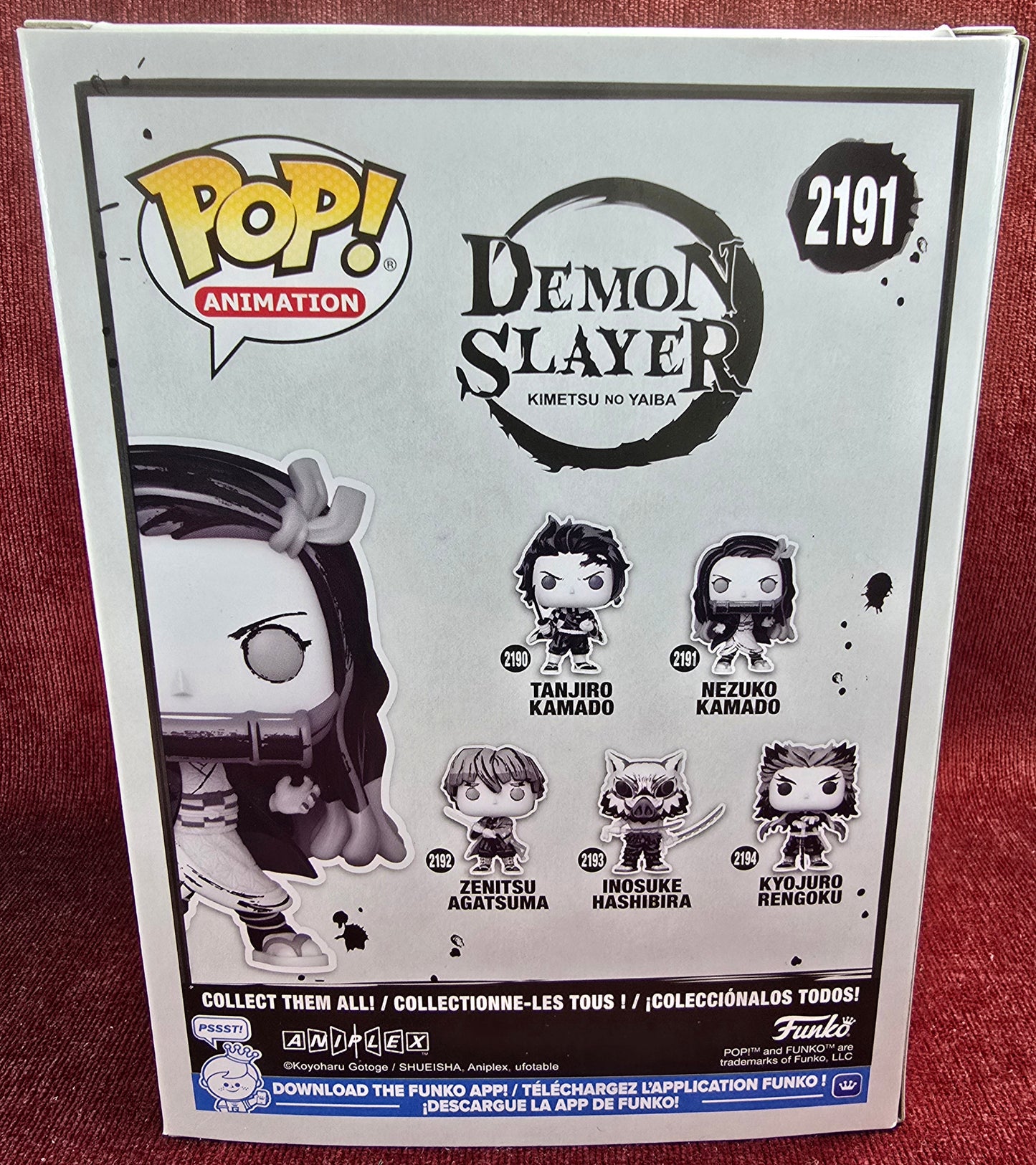 Funko Pop! Vinyl: Demon Slayer: Nezuko Kamado #2191 (Nib) With Pop Protector