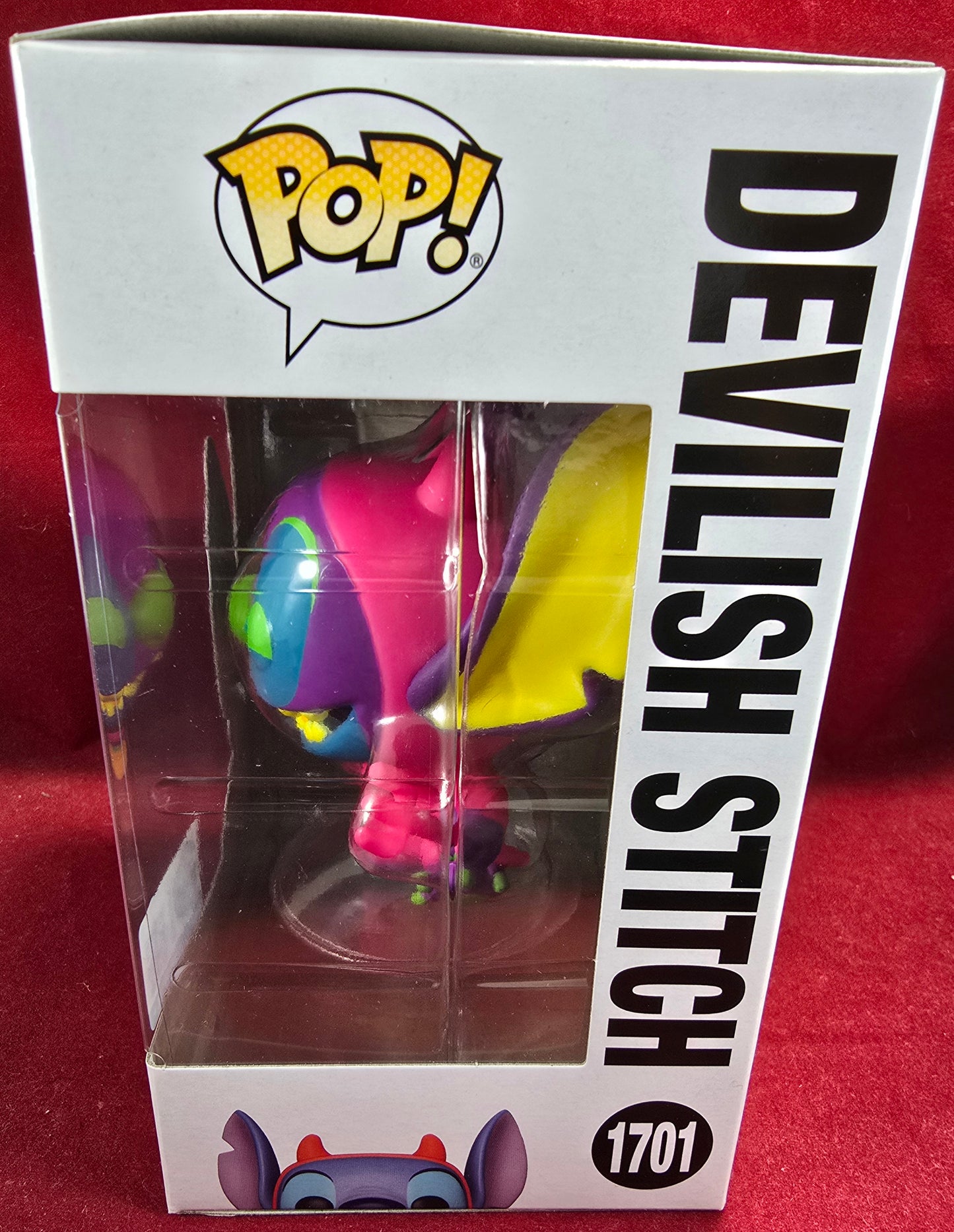 Devilish Stitch Entertainment Earth Exclusive Funko # 1701 (Nib) 
With pop protector