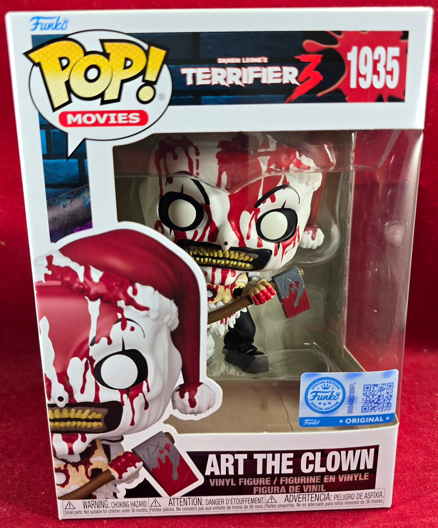 Funko Pop! Vinyl: Terrifier - Art the Clown Funko #1935 (Nib) 
With pop protector