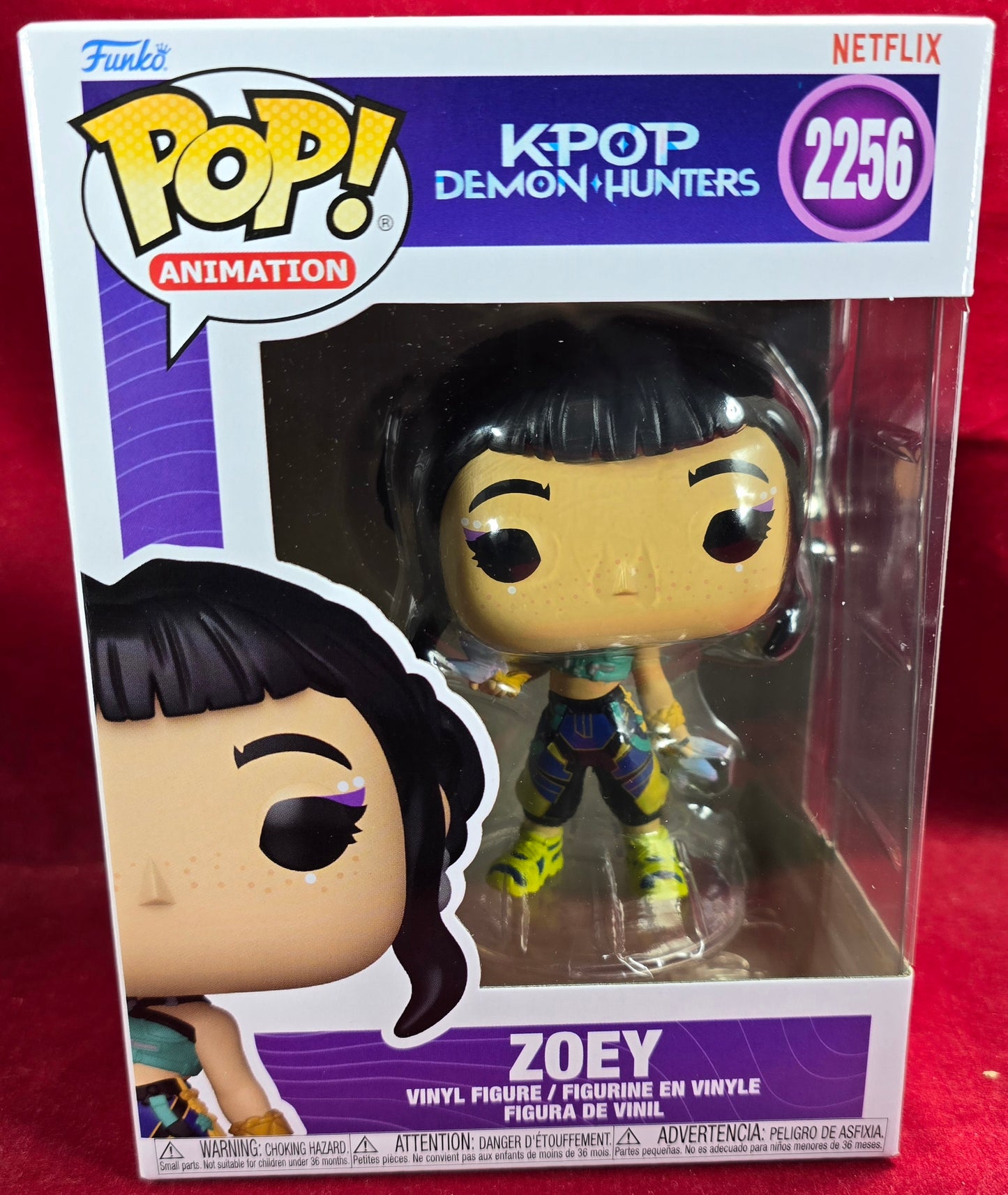 Zoey Funko #2256 (Nib)
With pop protector