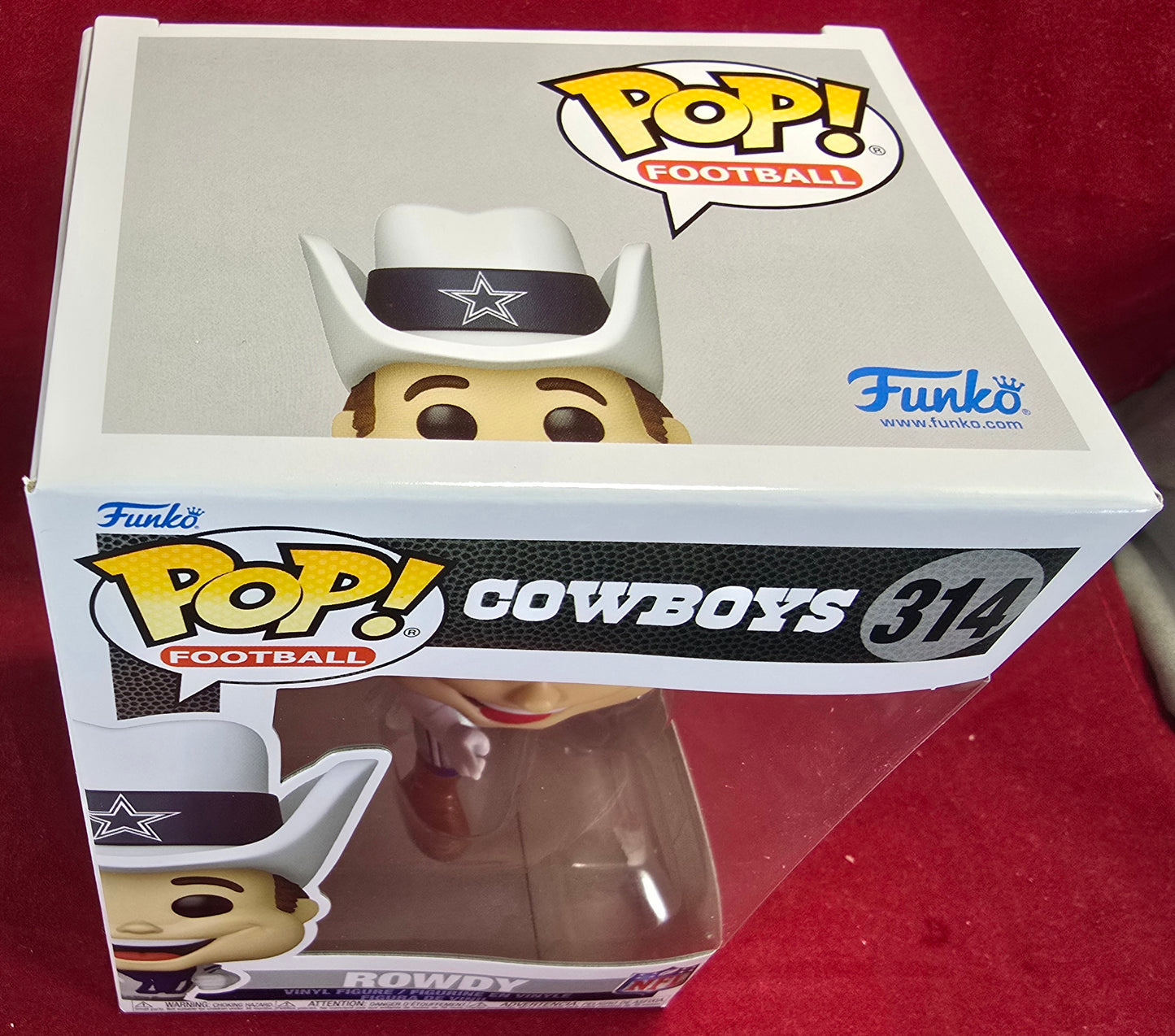 Rowdy funko # 314 (nib) with pop protector