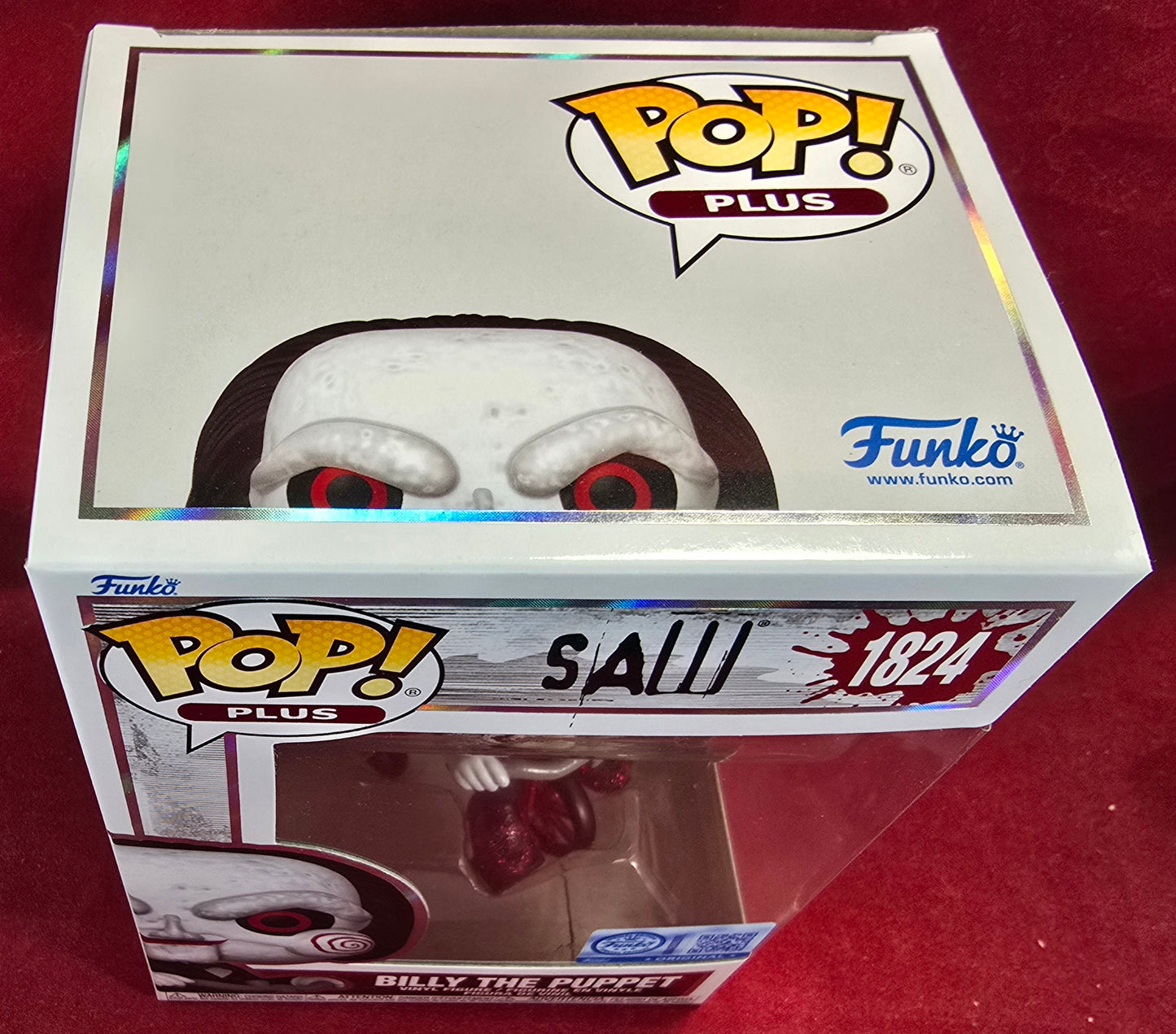 Billy The Puppet Amazon Exclusive Funko # 1824 (Nib)
With pop protector