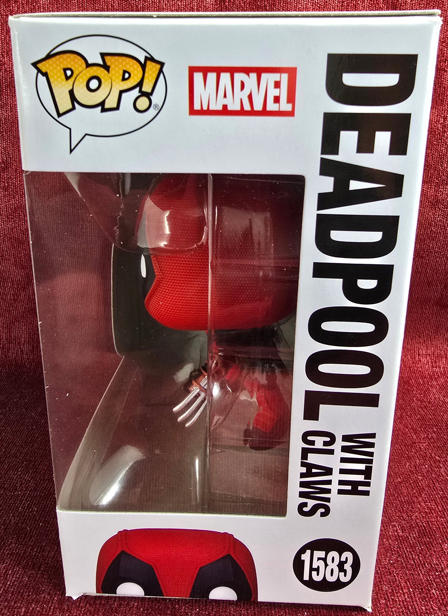 Funko POP! Vinyl: Deadpool with Claws # 1583 (Nib)
With pop protector