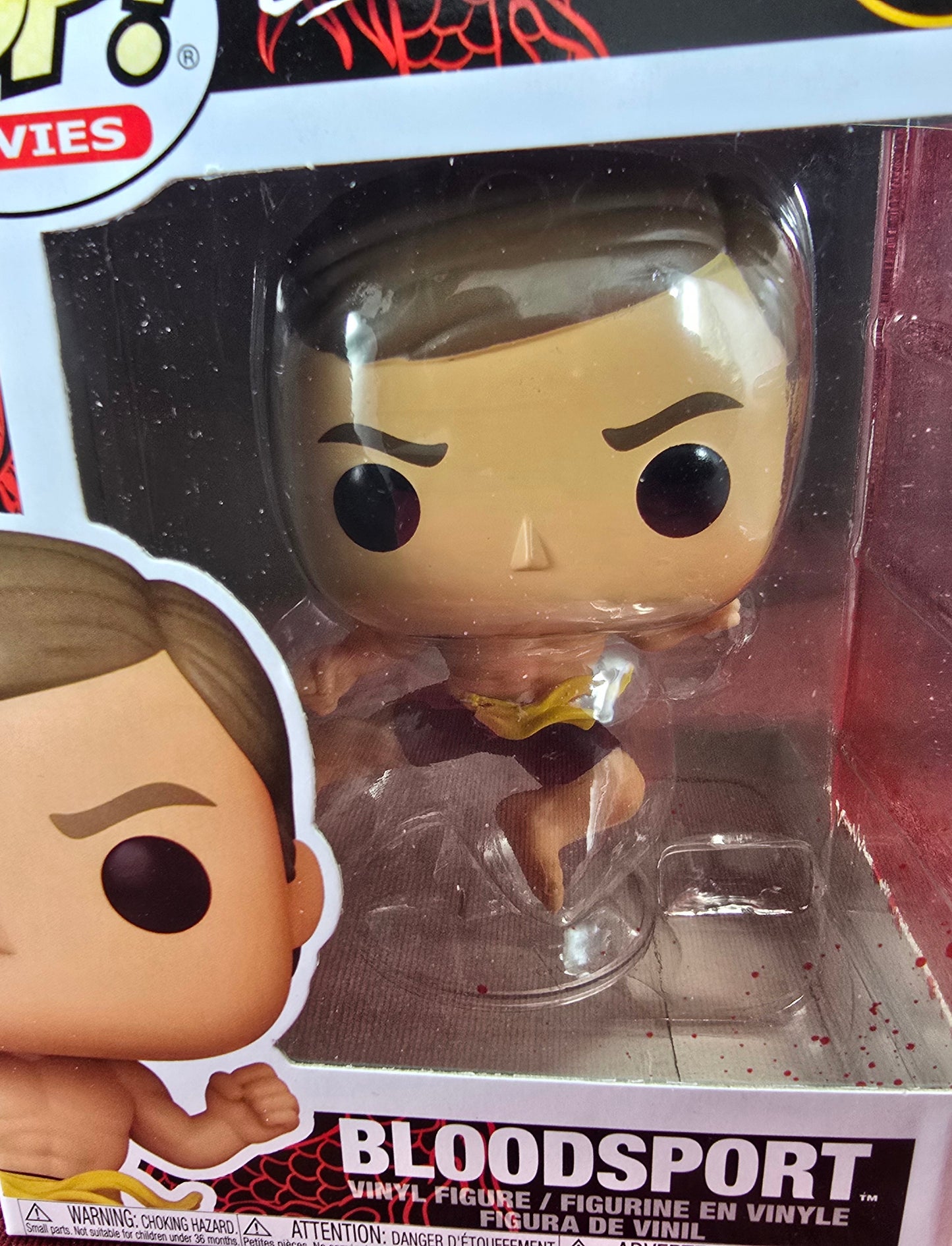 Bloodsport funko # 1866 (nib)
With pop protector