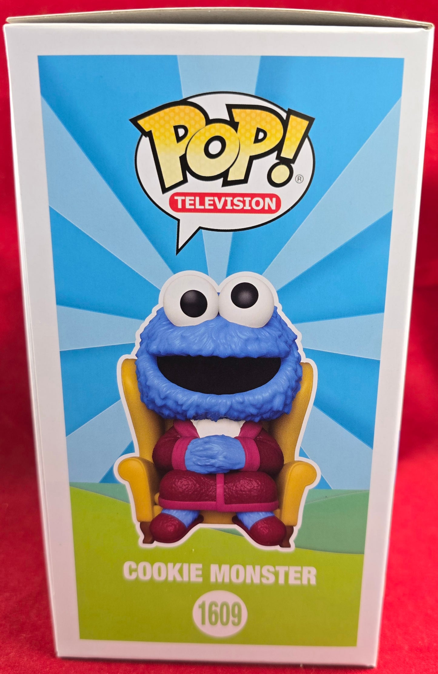 Cookie Monster funko # 1609 with pop protector