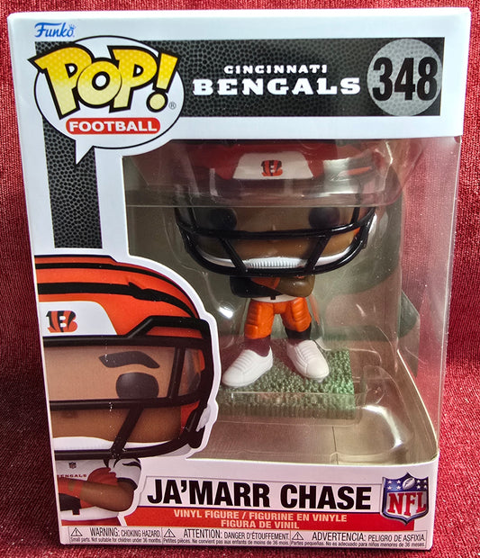 Funko POP! Football: Ja'Marr Chase # 348 (Nib)
With pop protector