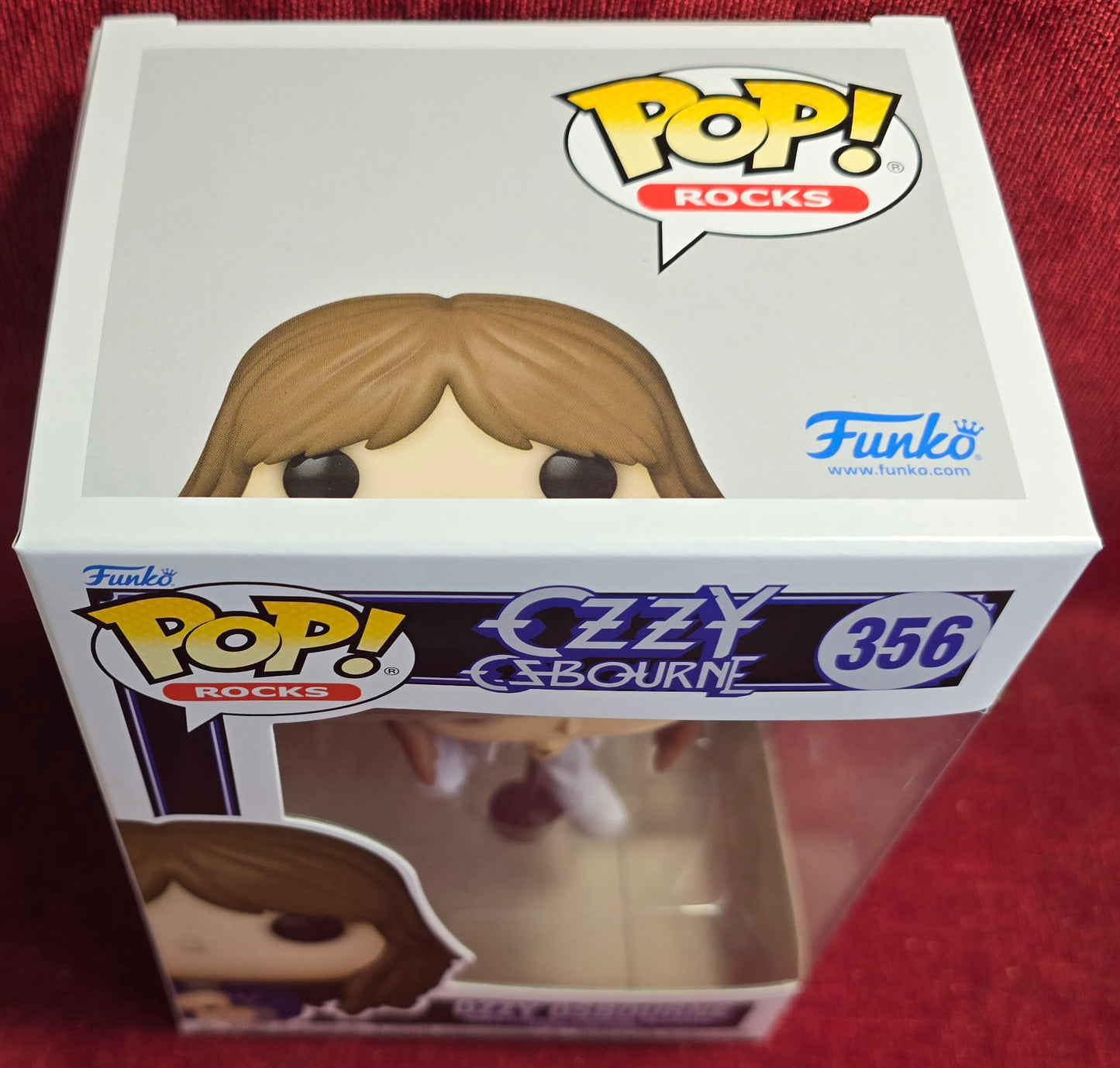 Funko Pop! Rocks:  Ozzy Osbourne  #  356 (Nib)
With pop protector