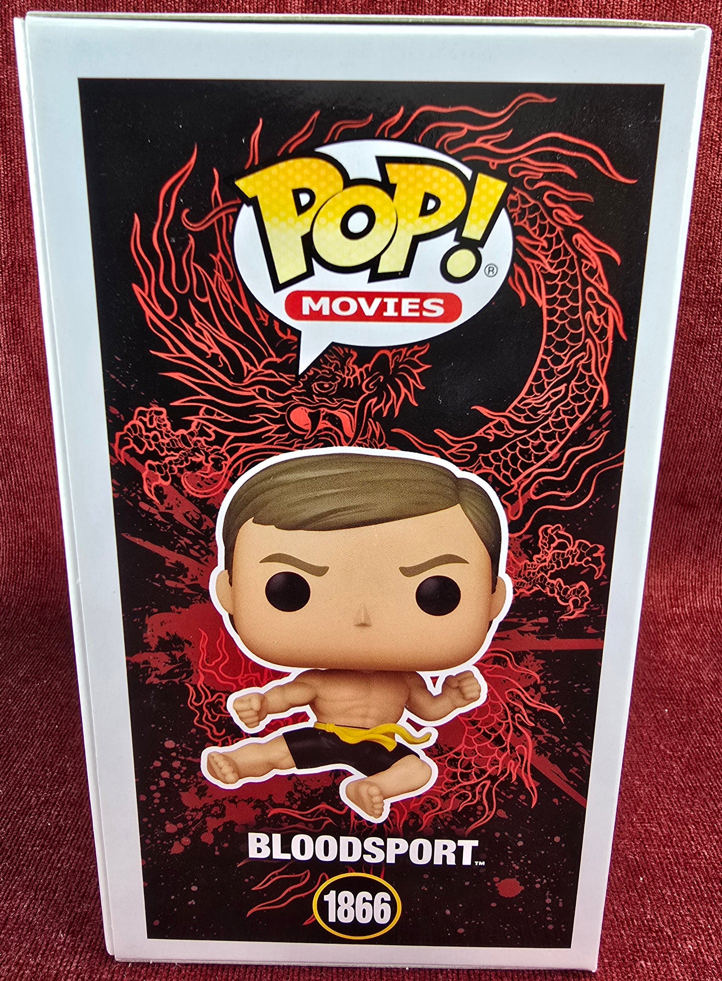 Bloodsport funko # 1866 (nib)
With pop protector