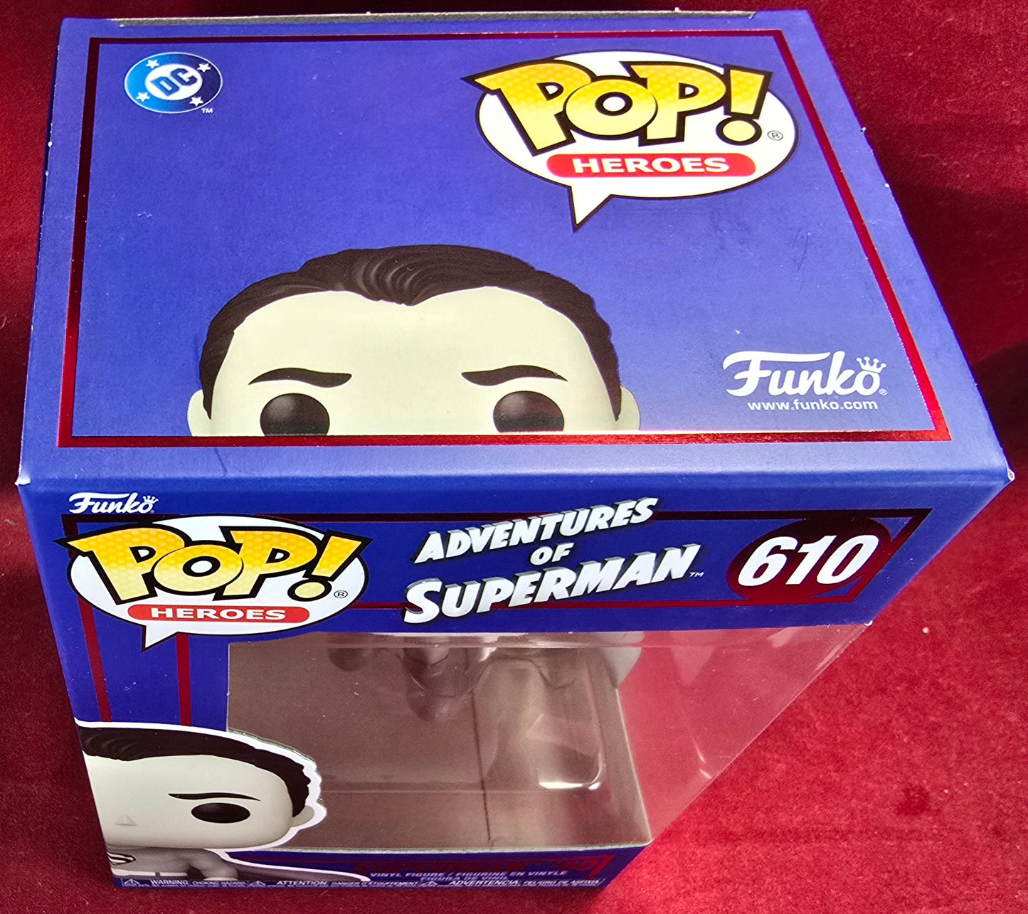 Superman '50 Funko (Nib) # 610
With pop protector