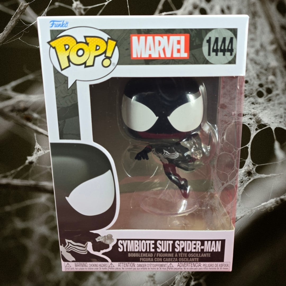 Funko Pop! Marvel: Symbiote Suit Spider-Man # 1444 (Nib)
With pop protector