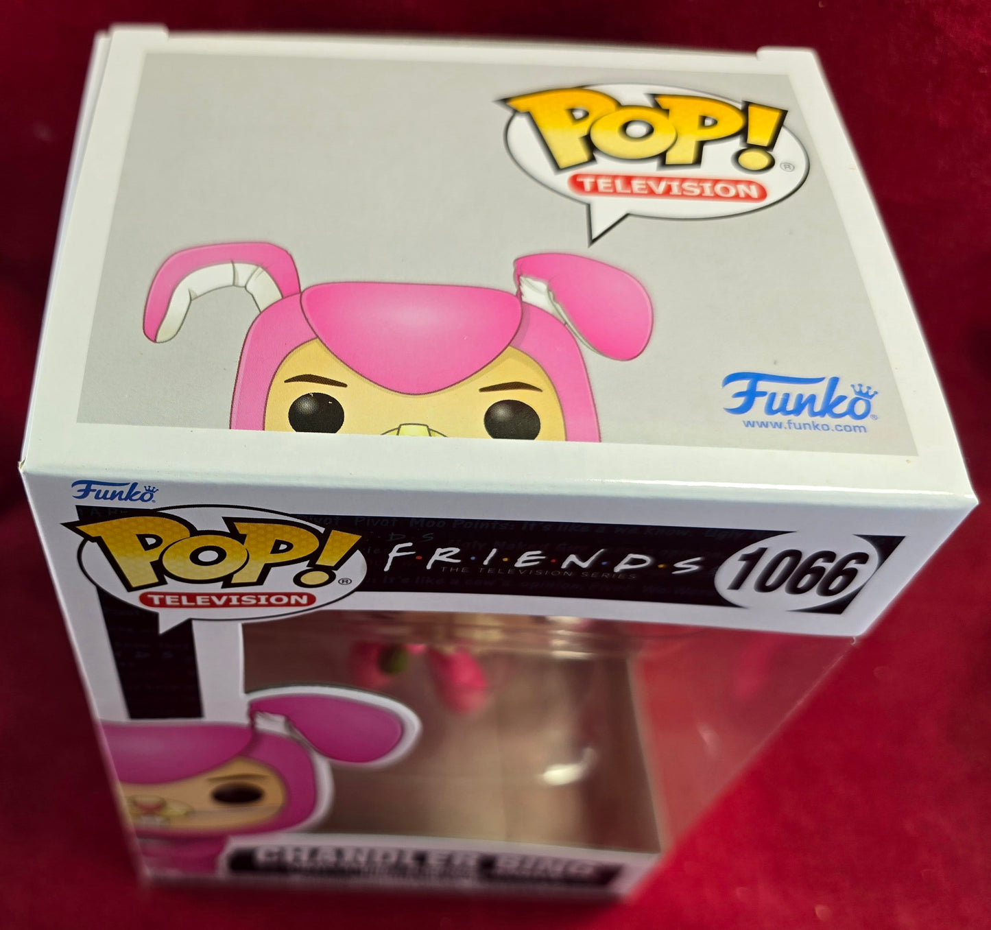 Chandler Bing funko # 1066 (nib) With a pop protector