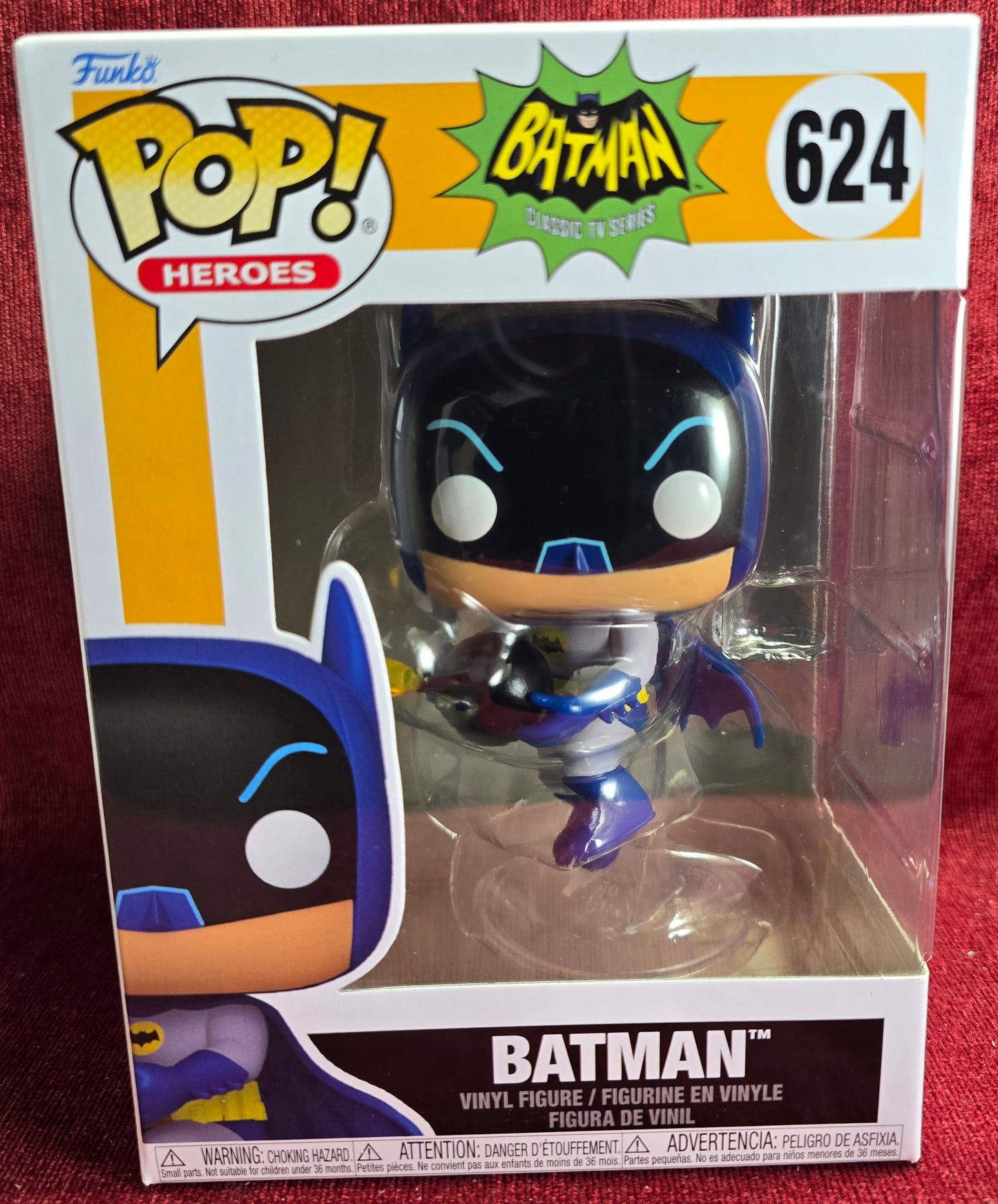 Funko Pop! Heroes: Batman # 624 (Nib)
With pop protector