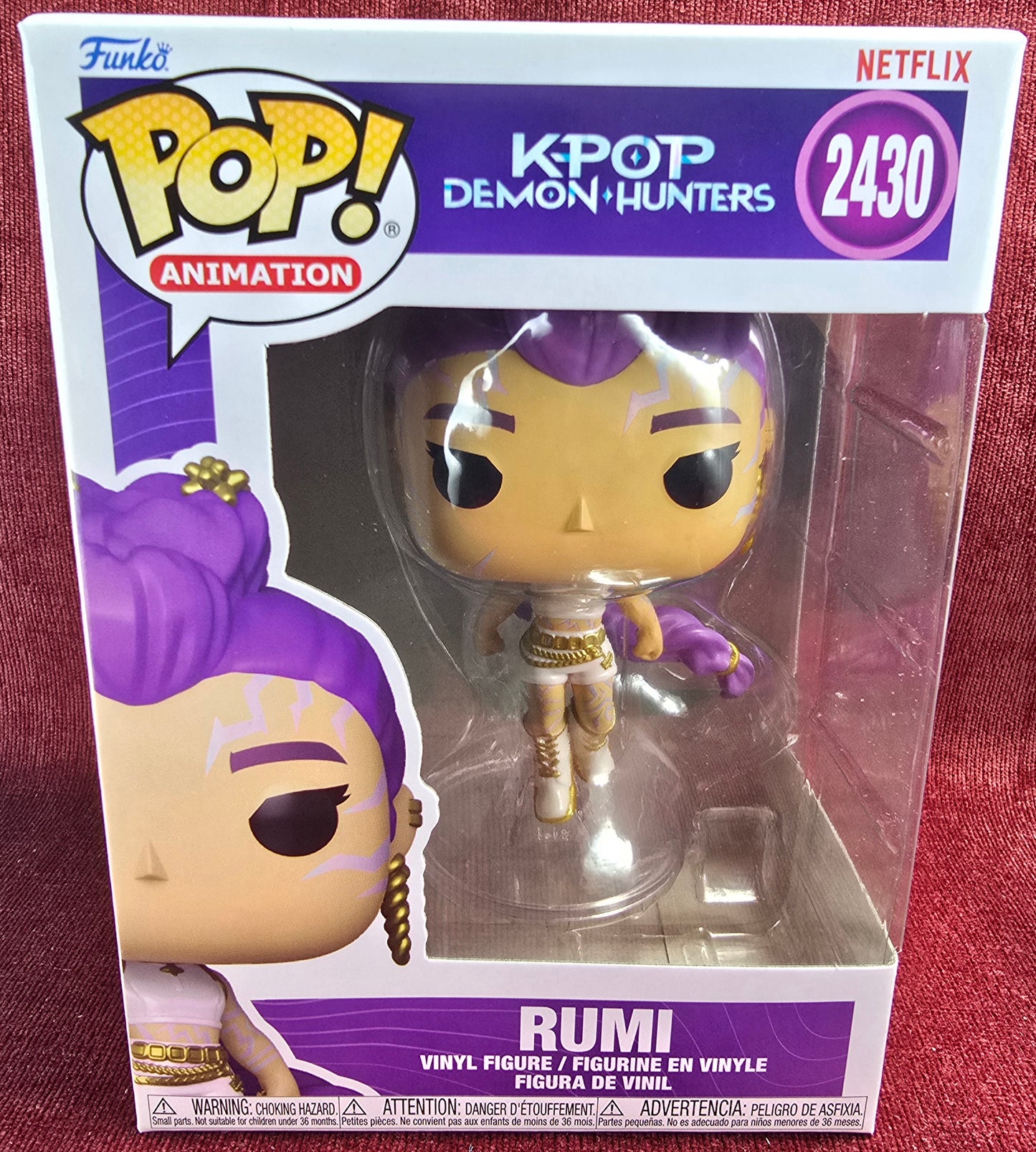 Funko Pop! Vinyl:  Rumi #2430 (Nib)
With pop protector