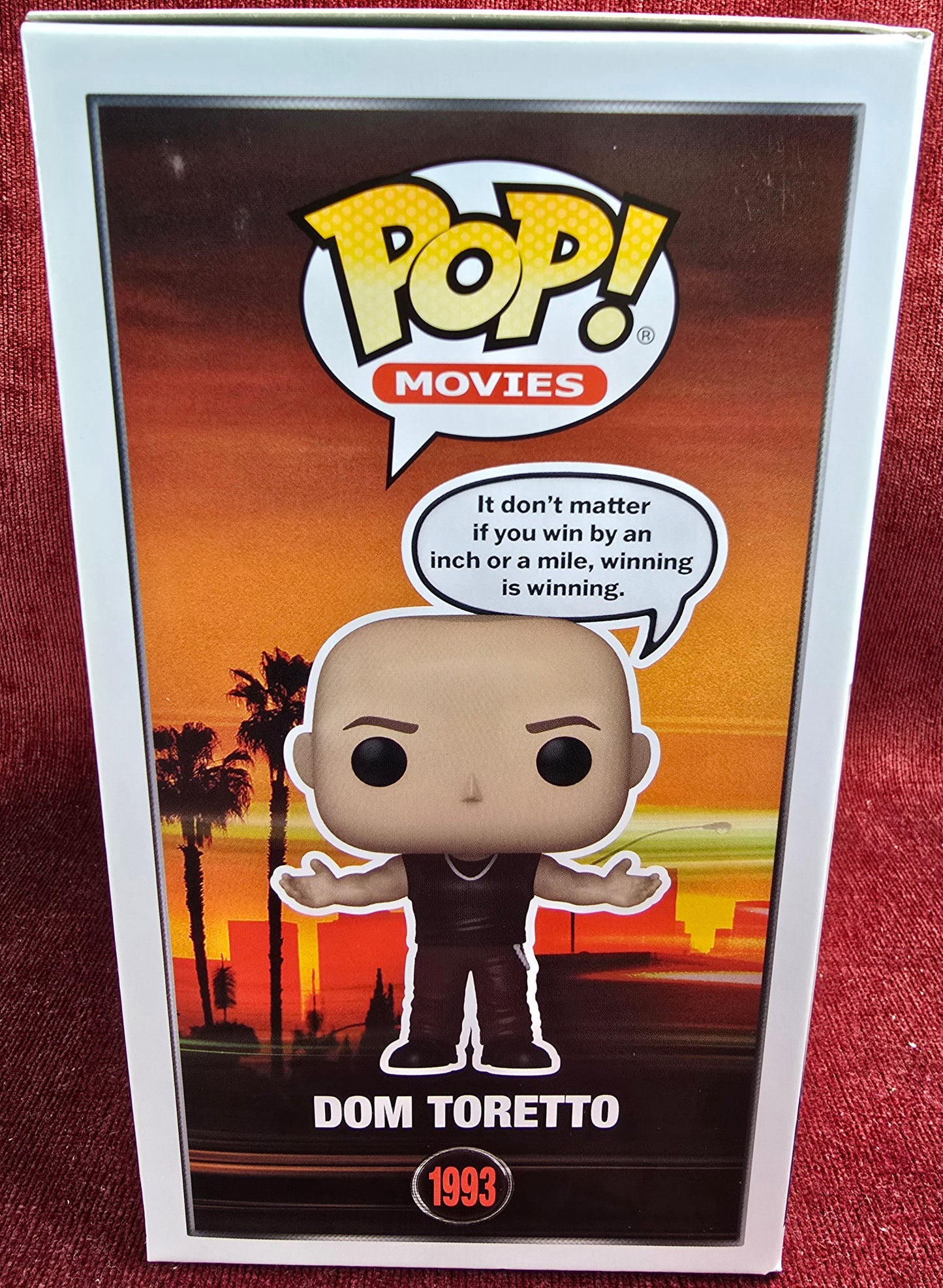 Funko Pop! Vinyl: Dom Toretto #1993 (Nib)
With pop protector