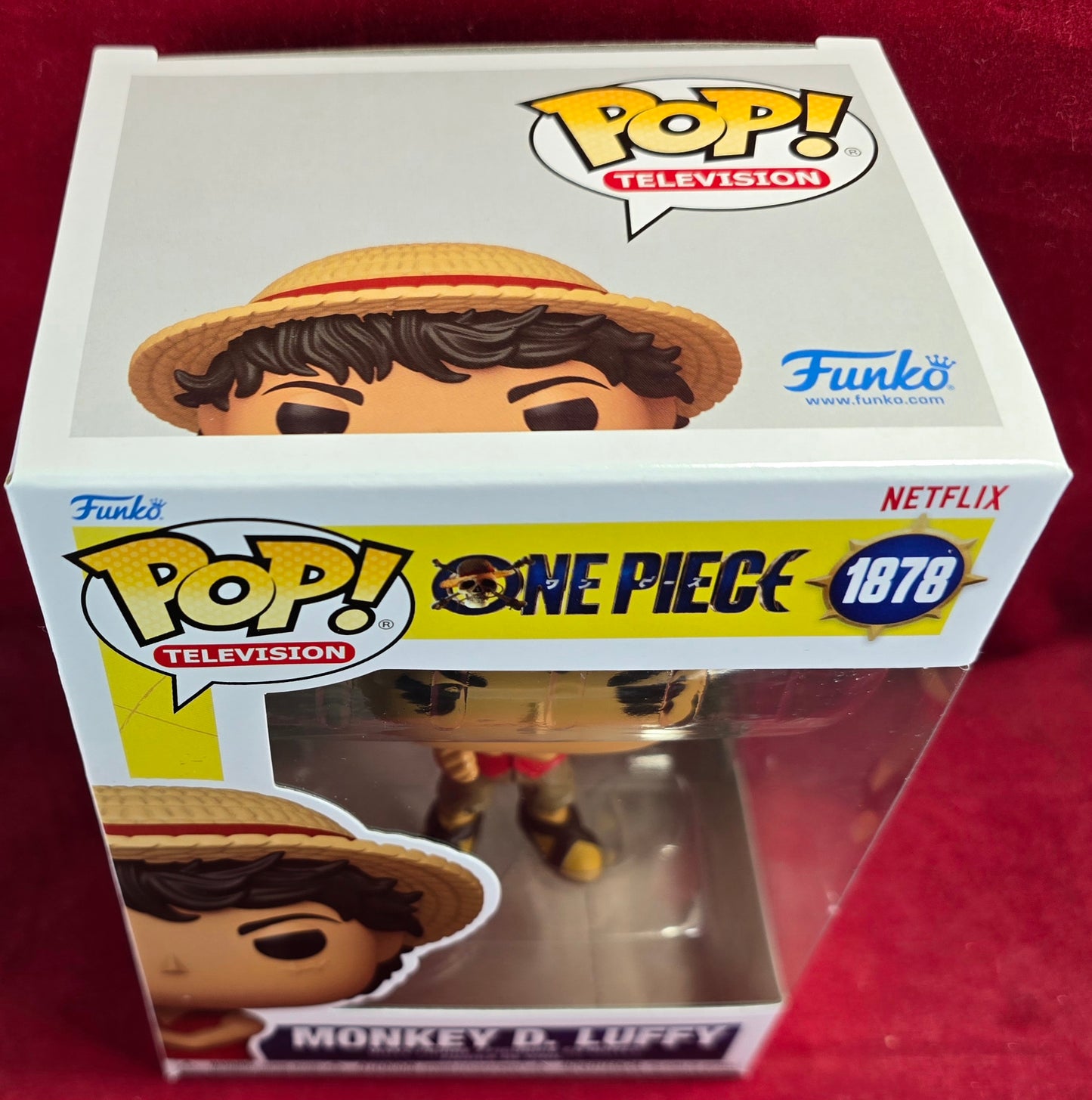 Funko Pop! Netflix :  Monkey D. Luffy #1878 (Nib) 
With pop protector