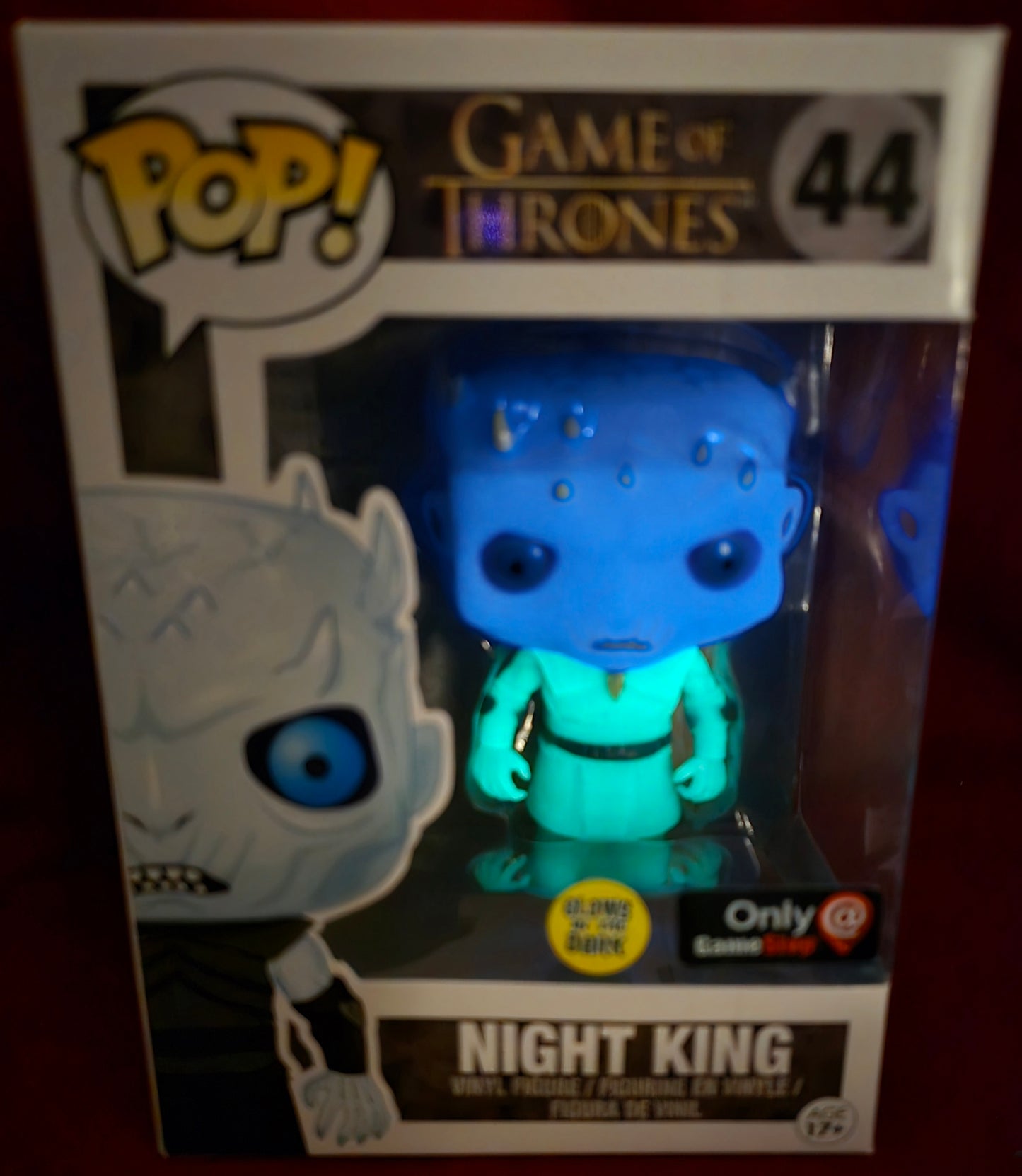 Night king game stop exclusive funko # 44 (nib) With pop protector
