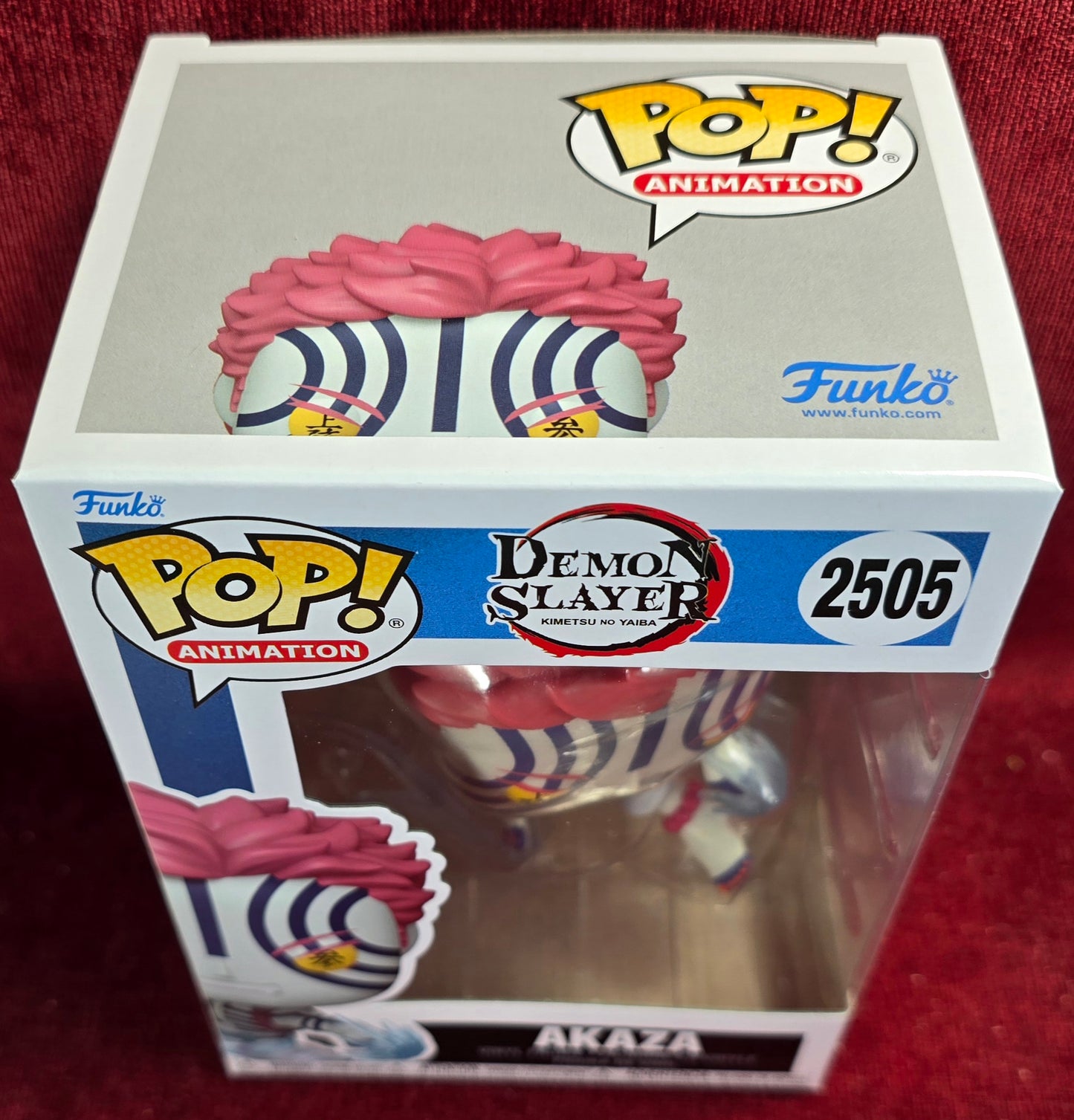 Funko Pop! Vinyl:  Akaza #2043 (Nib) 
With pop protector