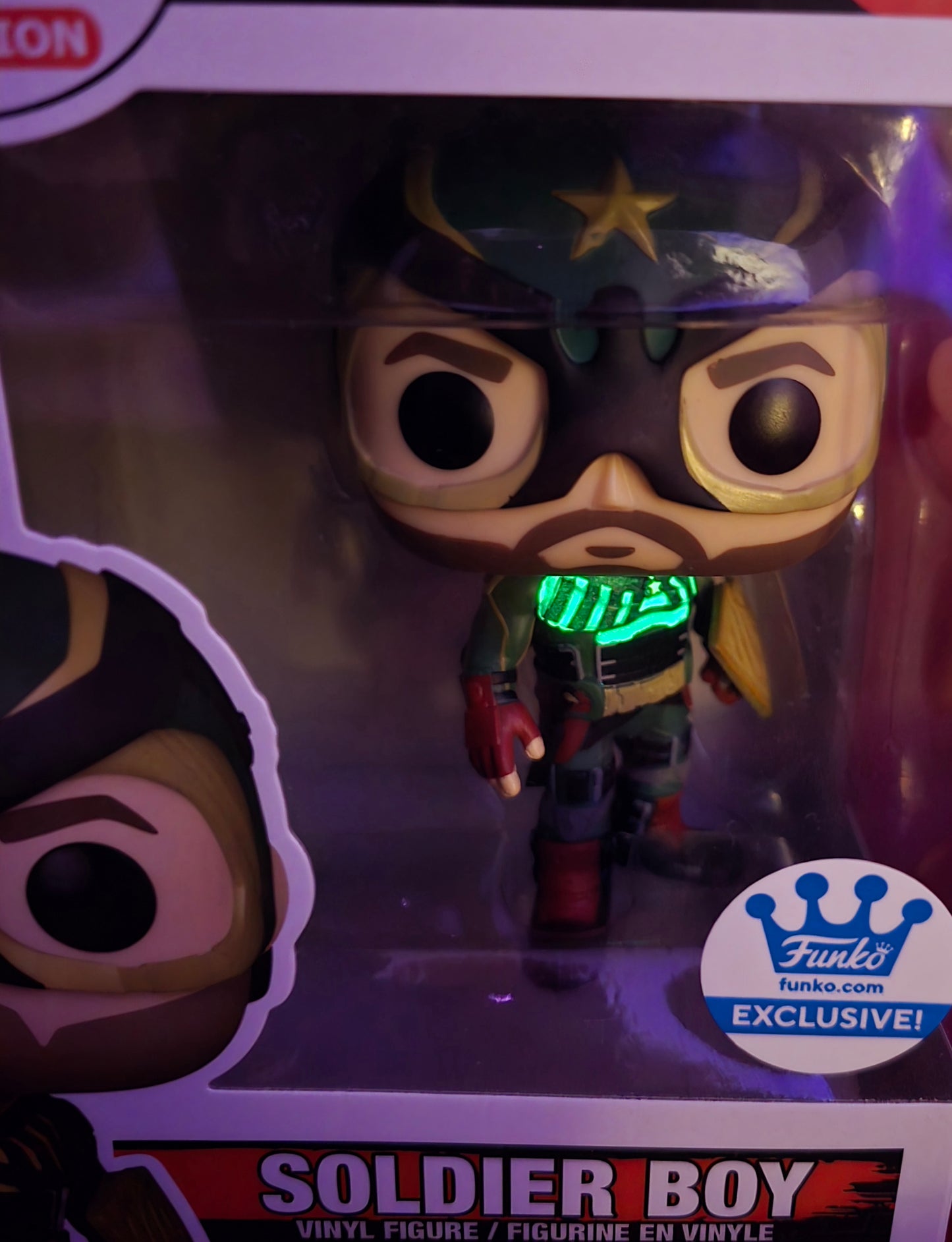 Solider boy funko exclusive # 1408 (nib) With pop protector