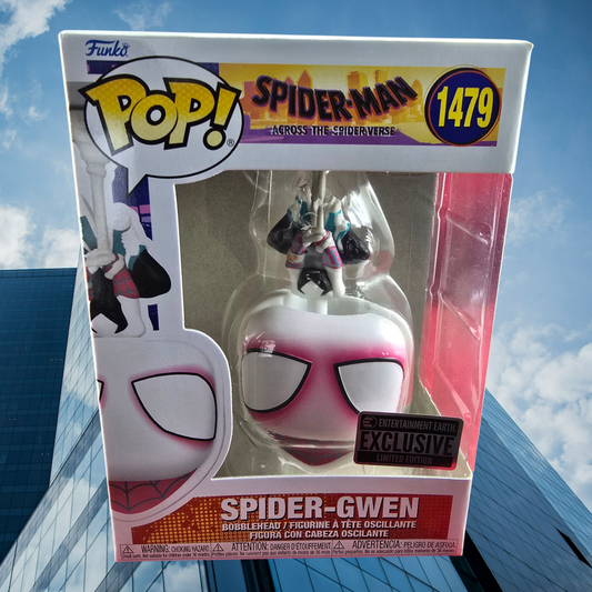 Spider-gwen entertainment earth exclusive funko # 1479 (nib) With pop protector