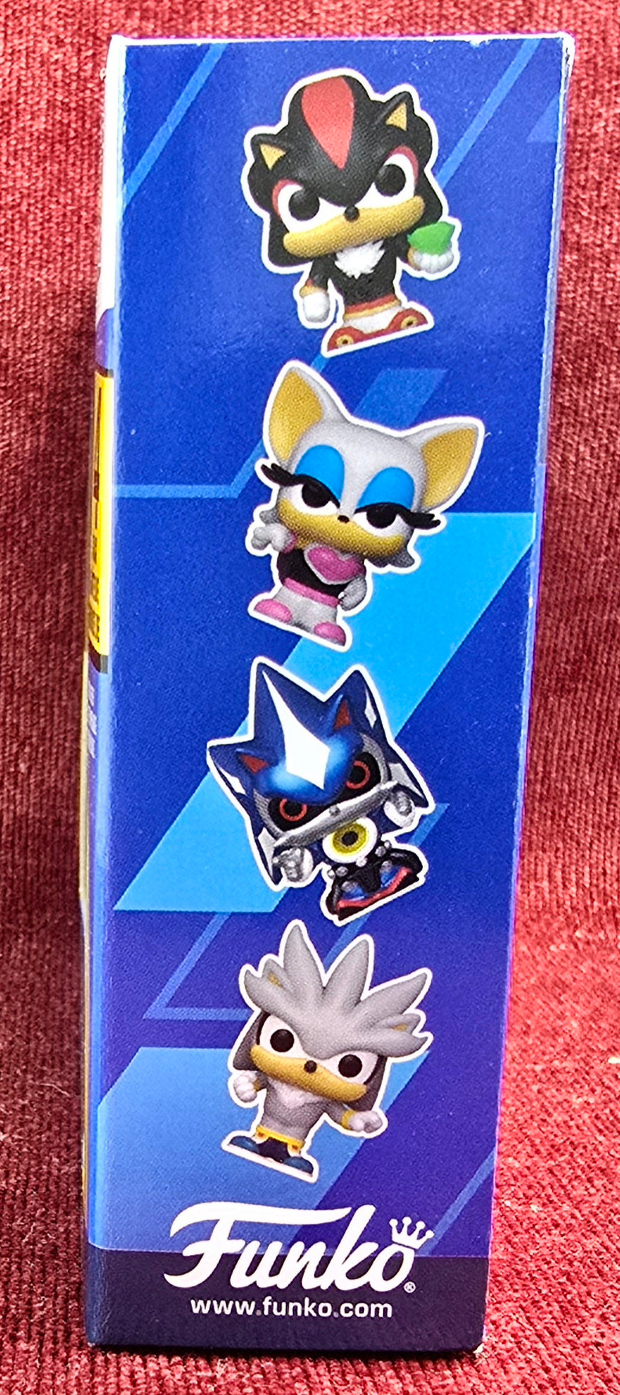 Sonic the Hedgehog Shadow Bitty Bop 4-Pack (Nib)