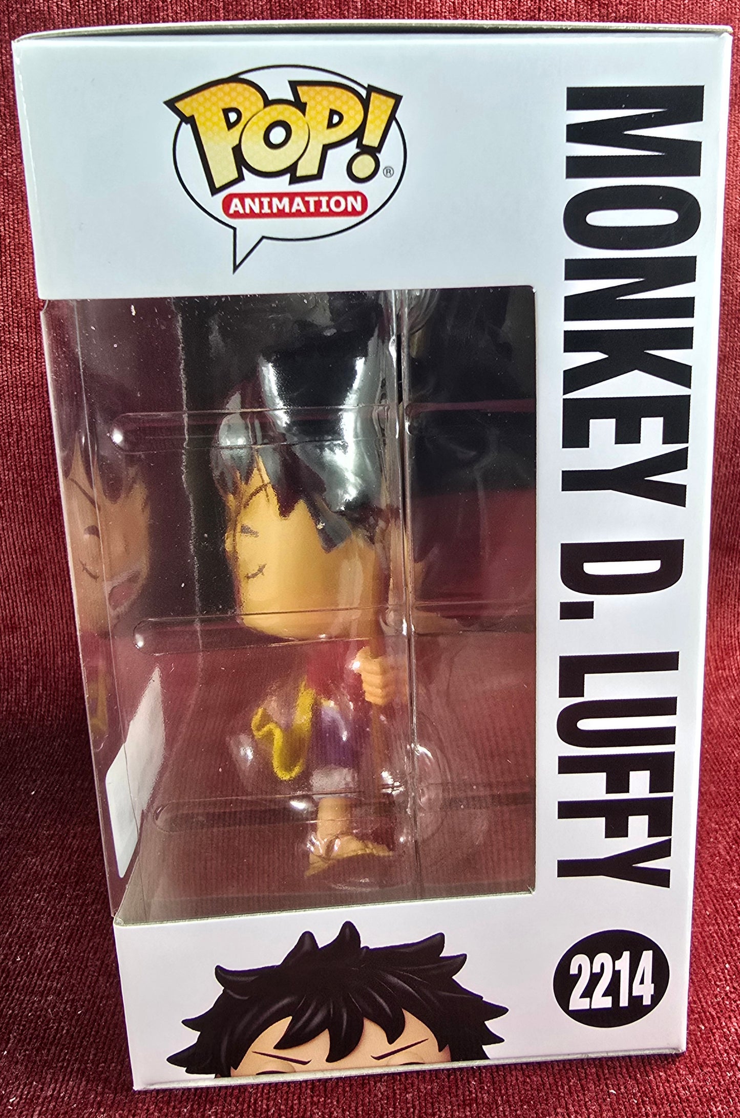 Funko Pop! Vinyl: Monkey D. Luffy Exclusive #2214 (Nib) 
With pop protector