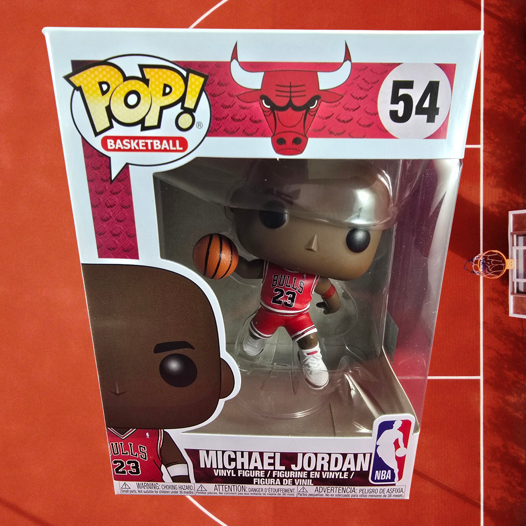Michael Jordan funko # 54 (nib) with pop protector