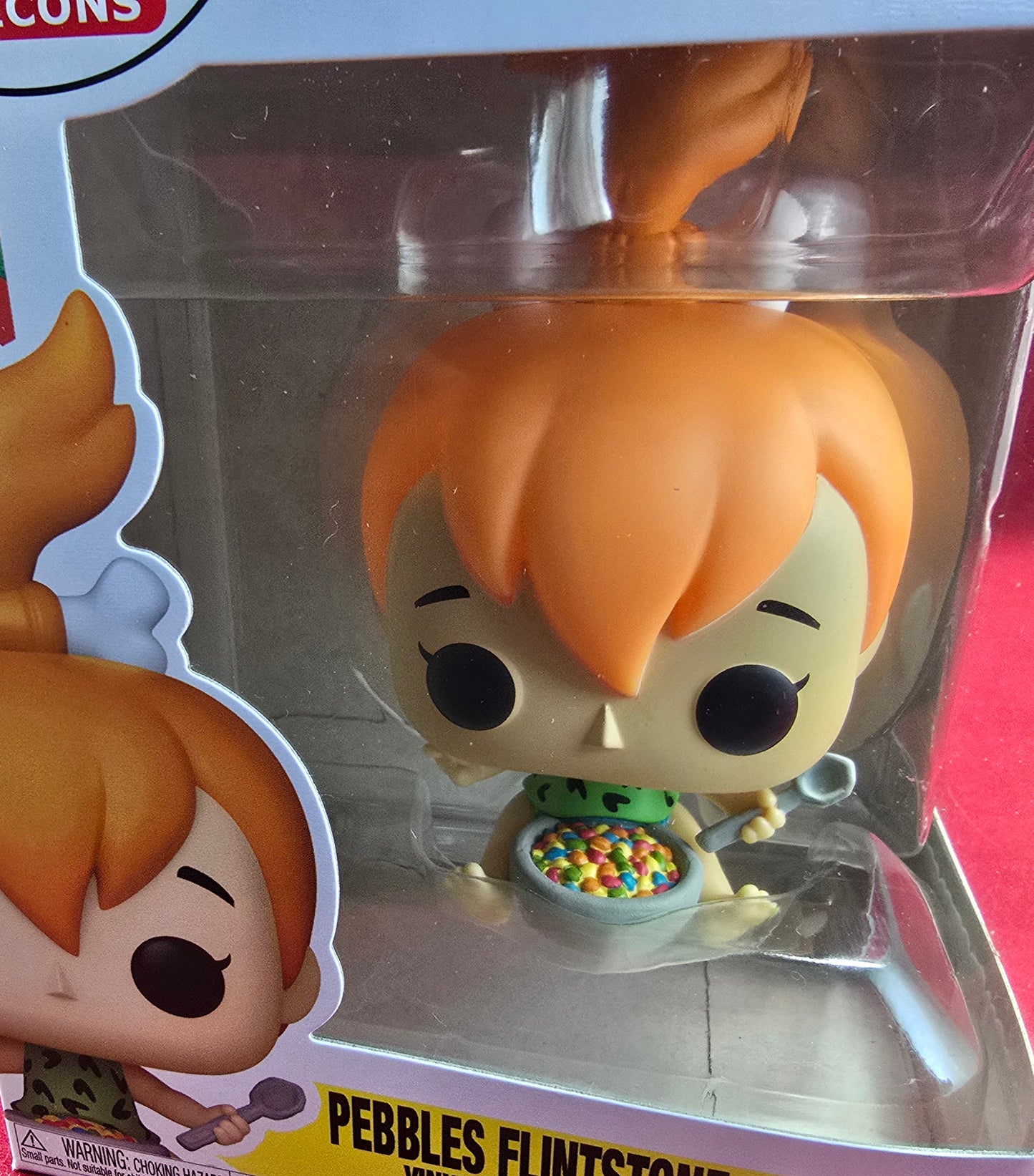 Pebbles Flintstone with fruity pebbles funko # 238 (nib) With pop protector