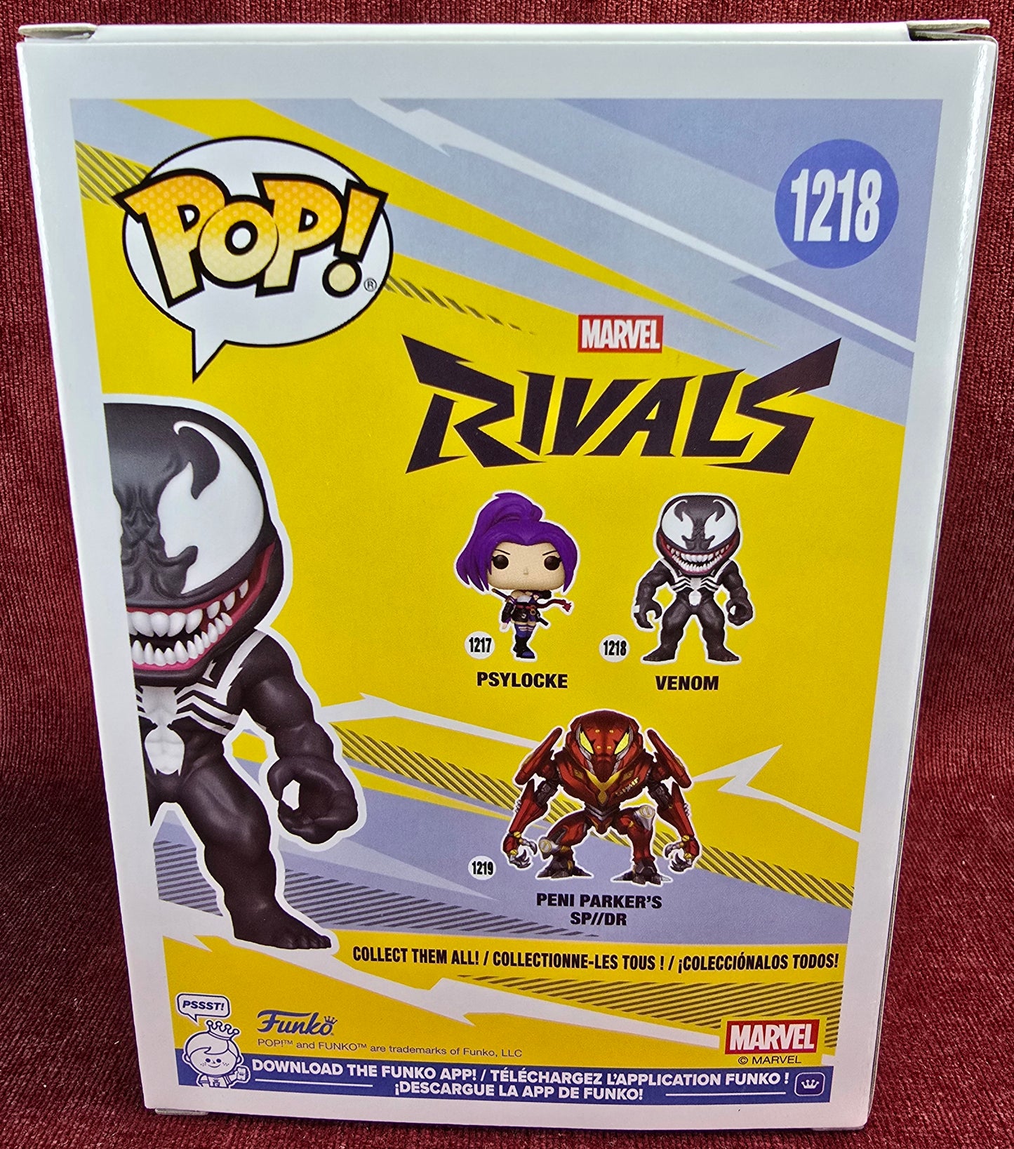 Funko Pop! Vinyl: Venom #1218 (Nib)
With pop protector
