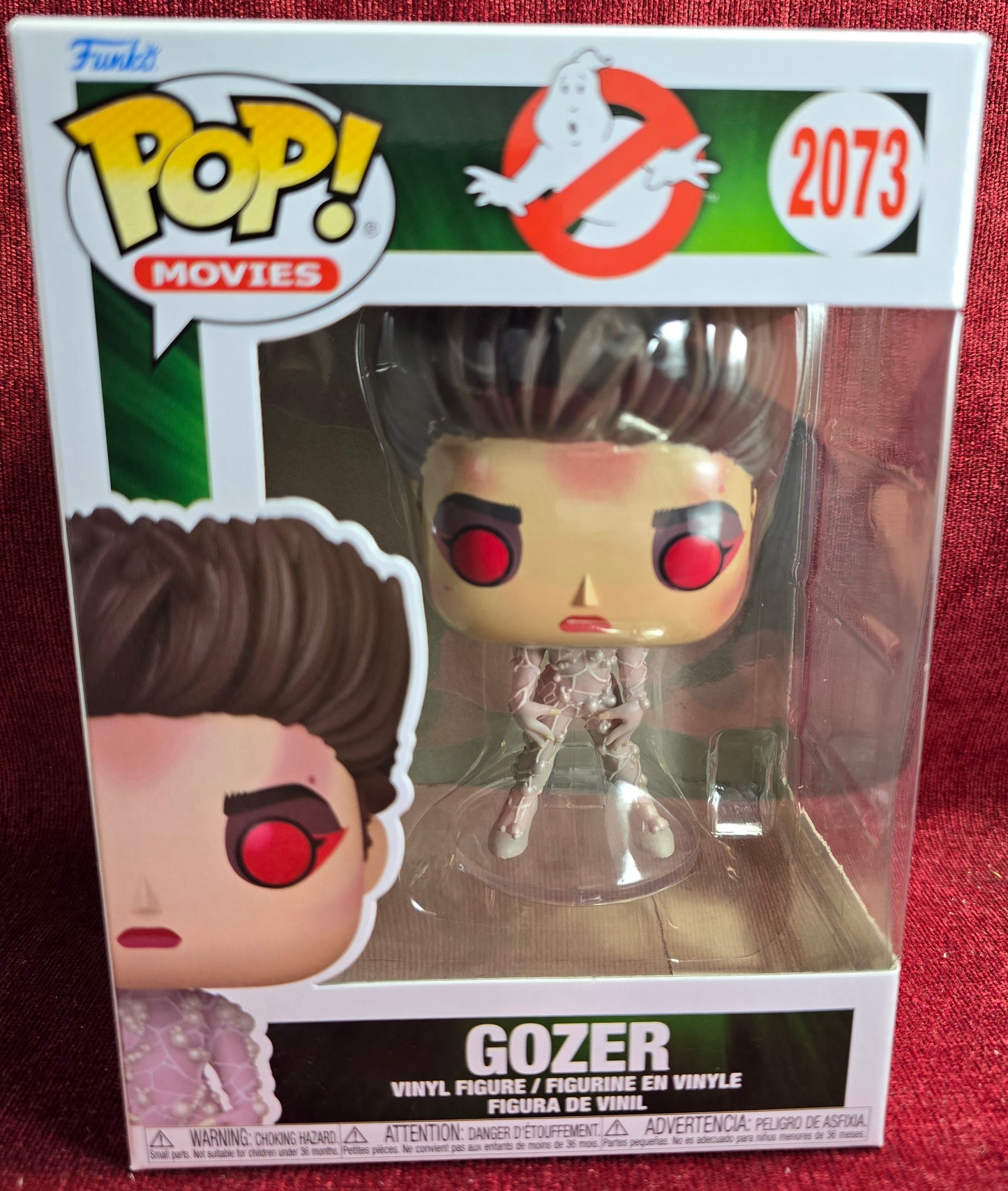 Funko Pop! Movies: Gozer  # 2073 (Nib)
With pop protector
