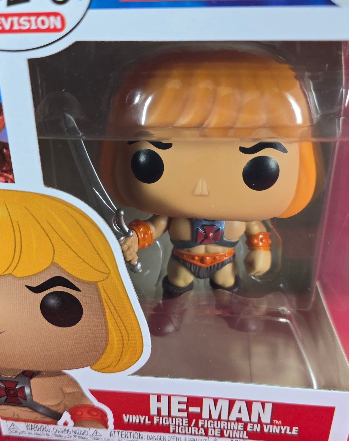 He-Man Funko #991 (Nib)
With pop protector