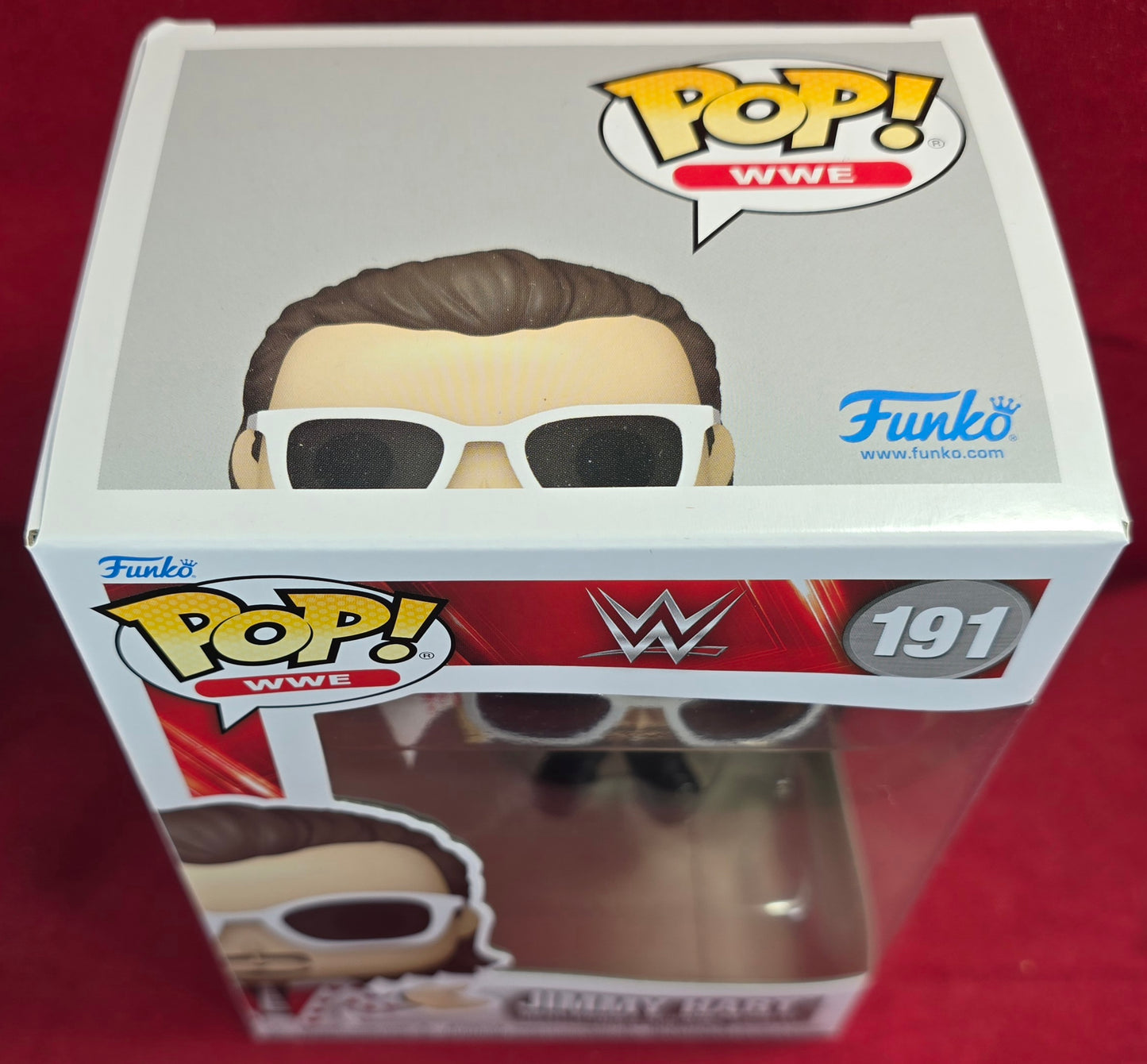 Funko Pop: WWE: Jimmy Hart #191 (Nib)
With pop protector