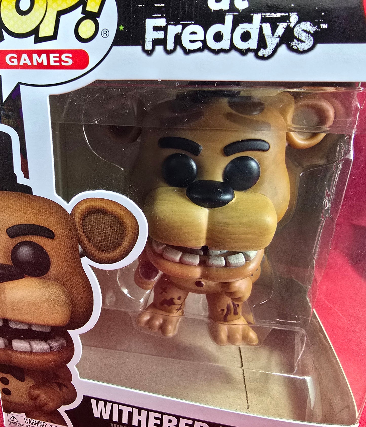 Withered Freddy funko # 1086 (nib)with pop protector