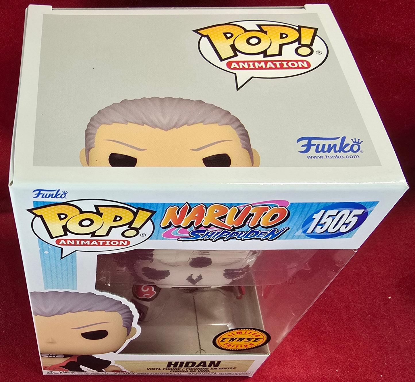 Hidan chase funko # 1505 (nib)with pop protector