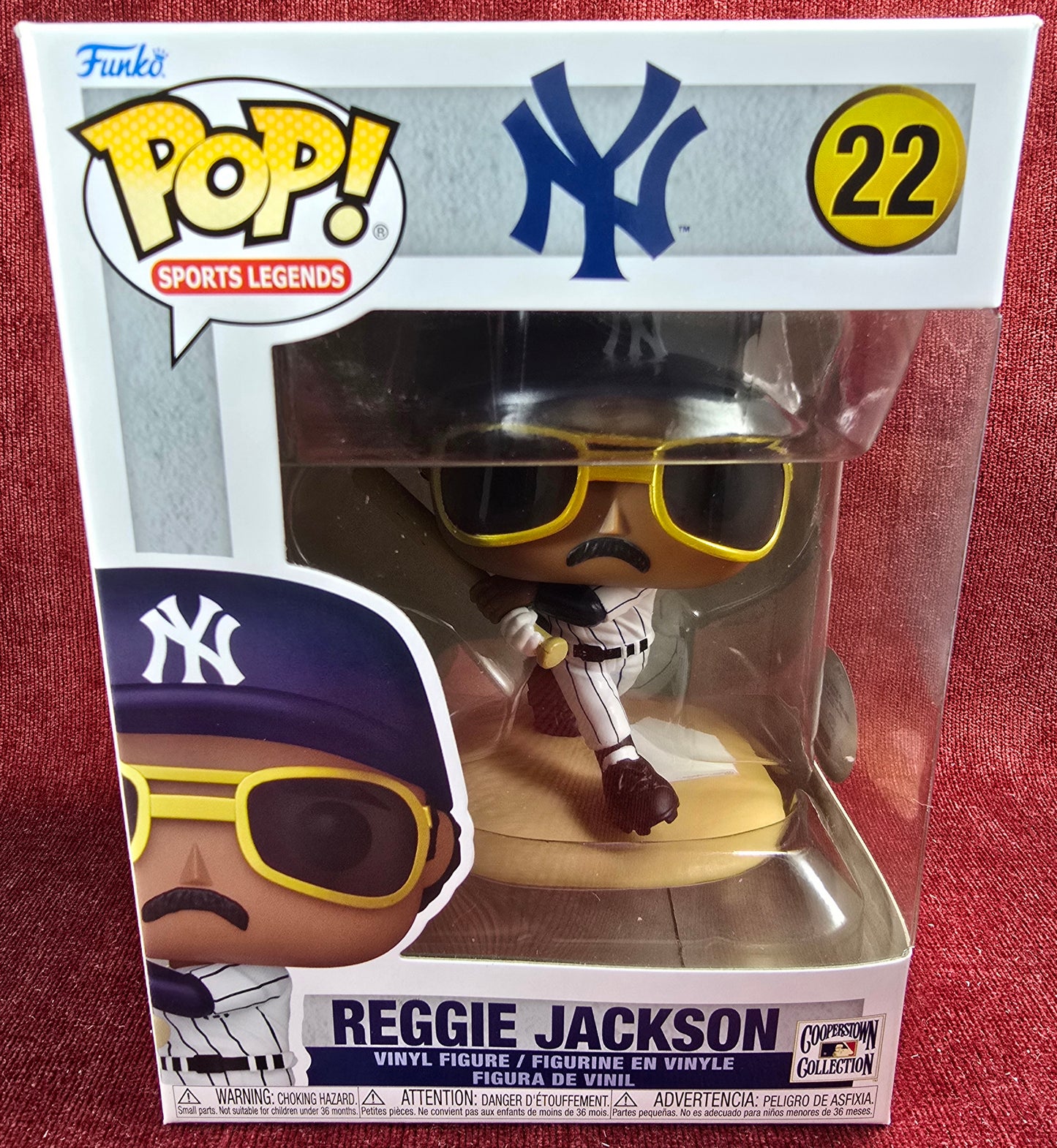 Funko POP! Vinyl: Reggie Jackson # 22 (Nib)
With pop protector
